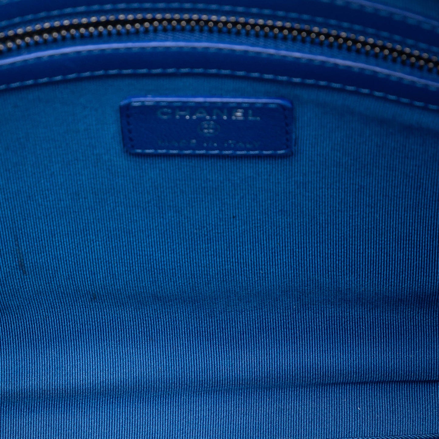 Chanel Medium Canvas La Pausa Zip O Case Clutch