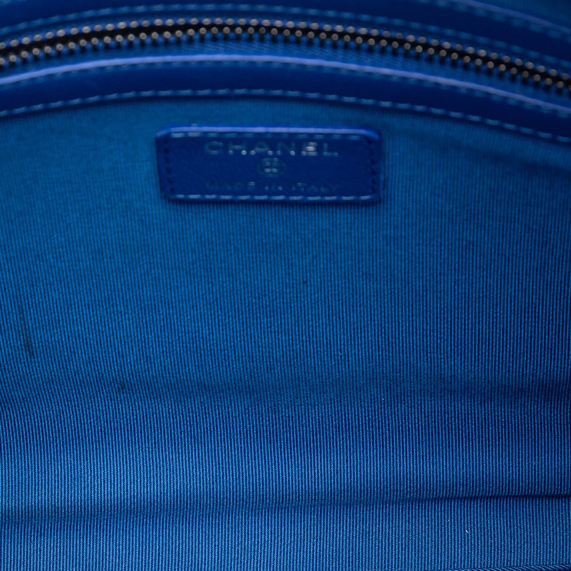 Chanel Medium Canvas La Pausa Zip O Case Clutch