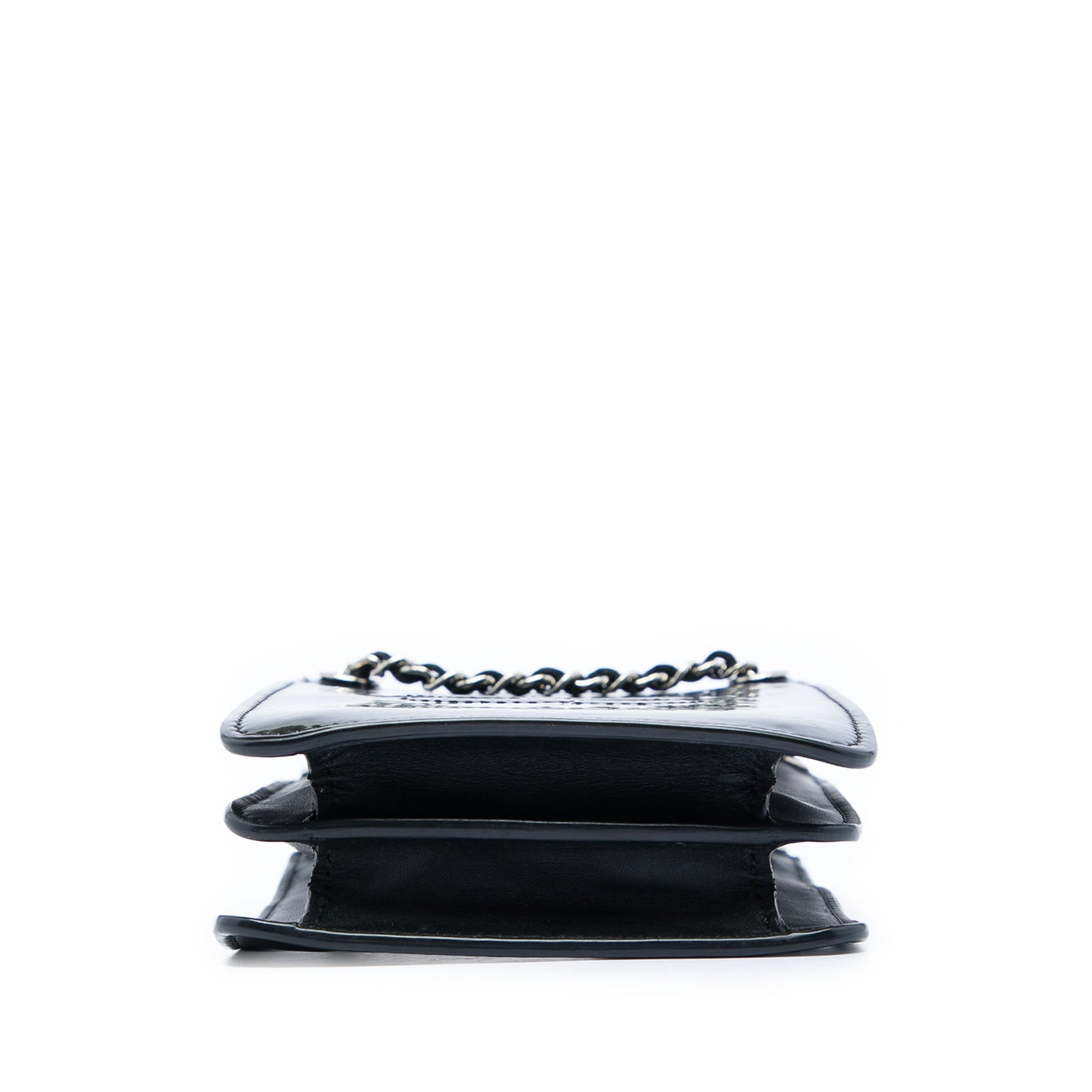 Chanel CC Patent Phone Holder Crossbody