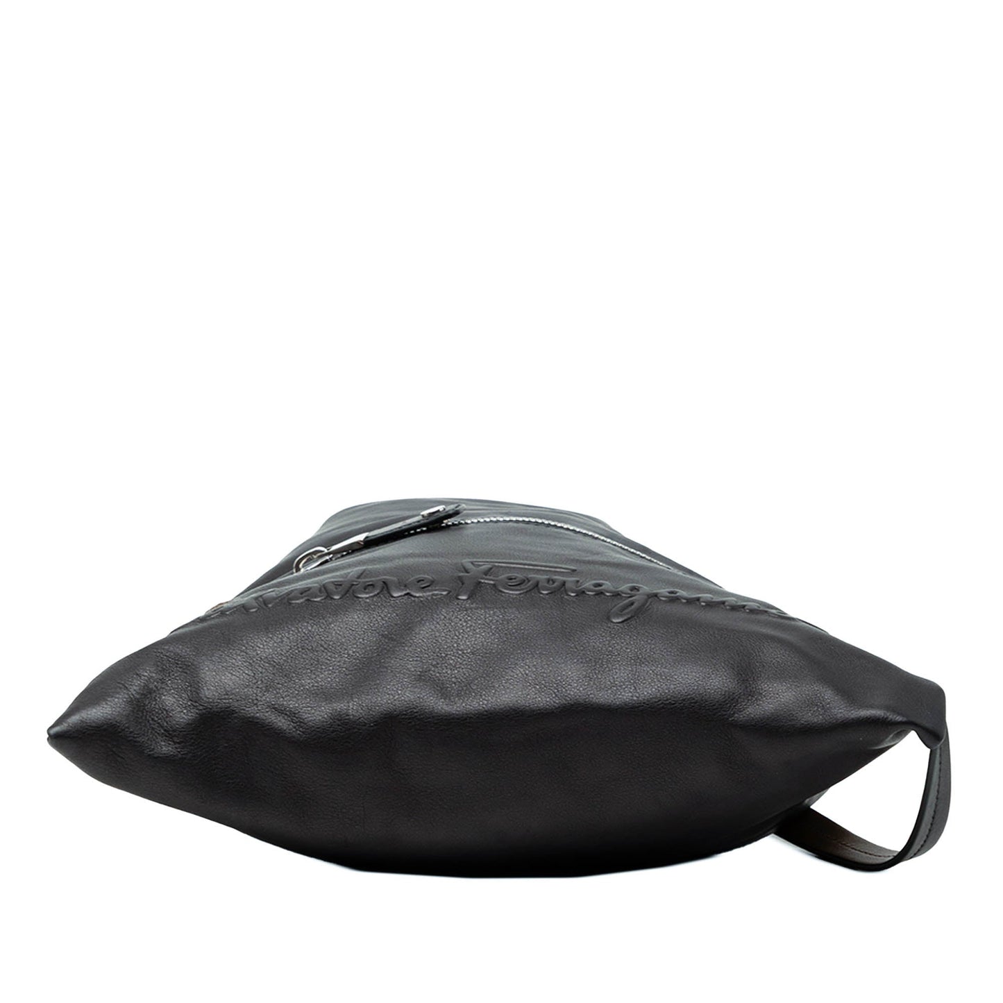 Ferragamo Leather Kentucky Drawstring Backpack