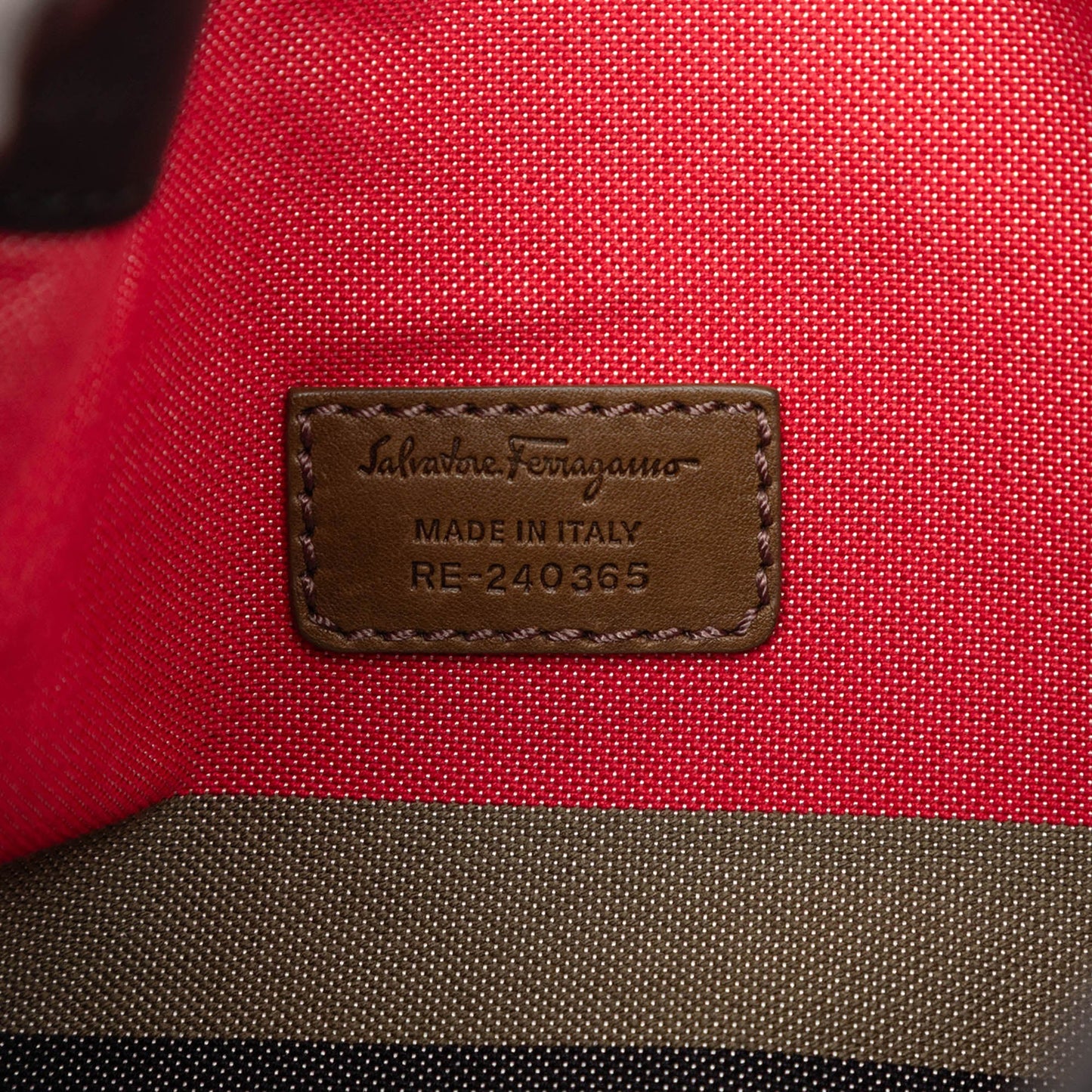 Ferragamo Leather Kentucky Drawstring Backpack