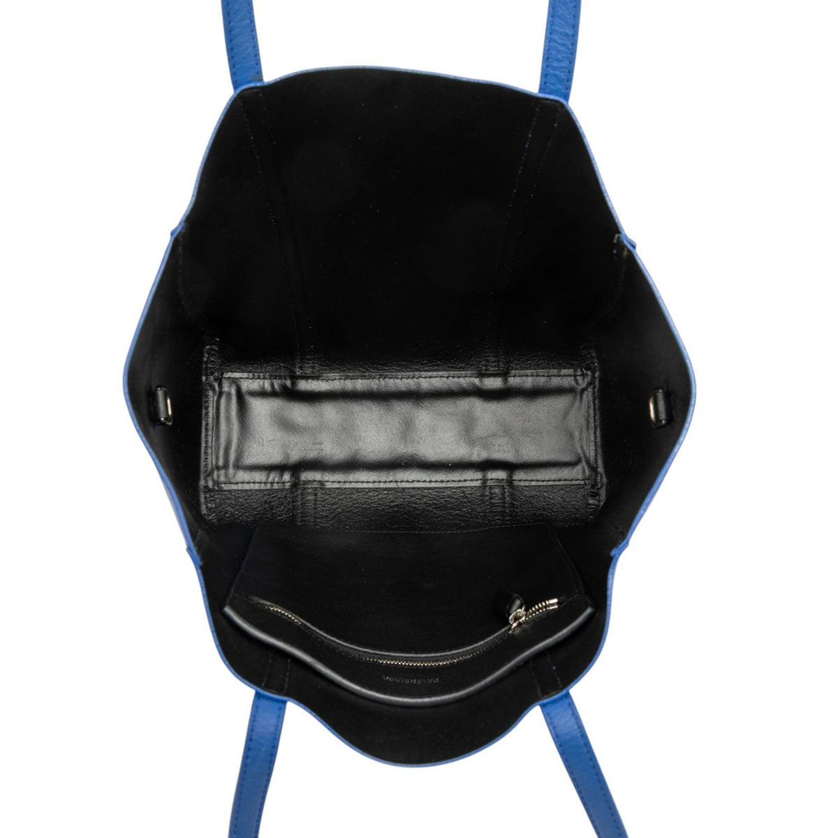 Balenciaga Leather Everyday Tote XS — Blue