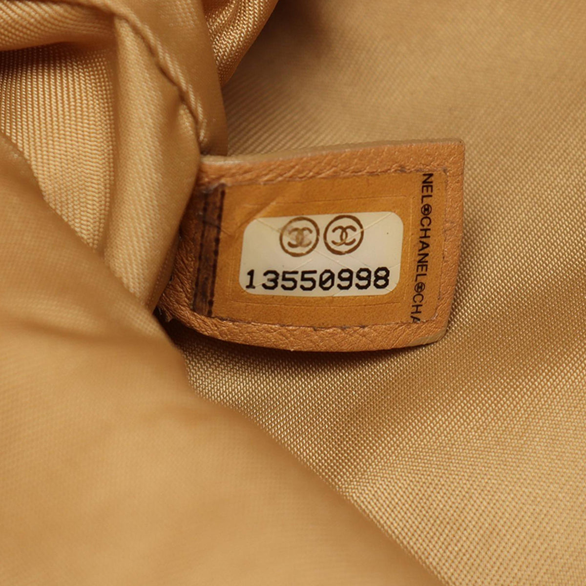 Chanel New Travel Line Nylon Tote — Gold