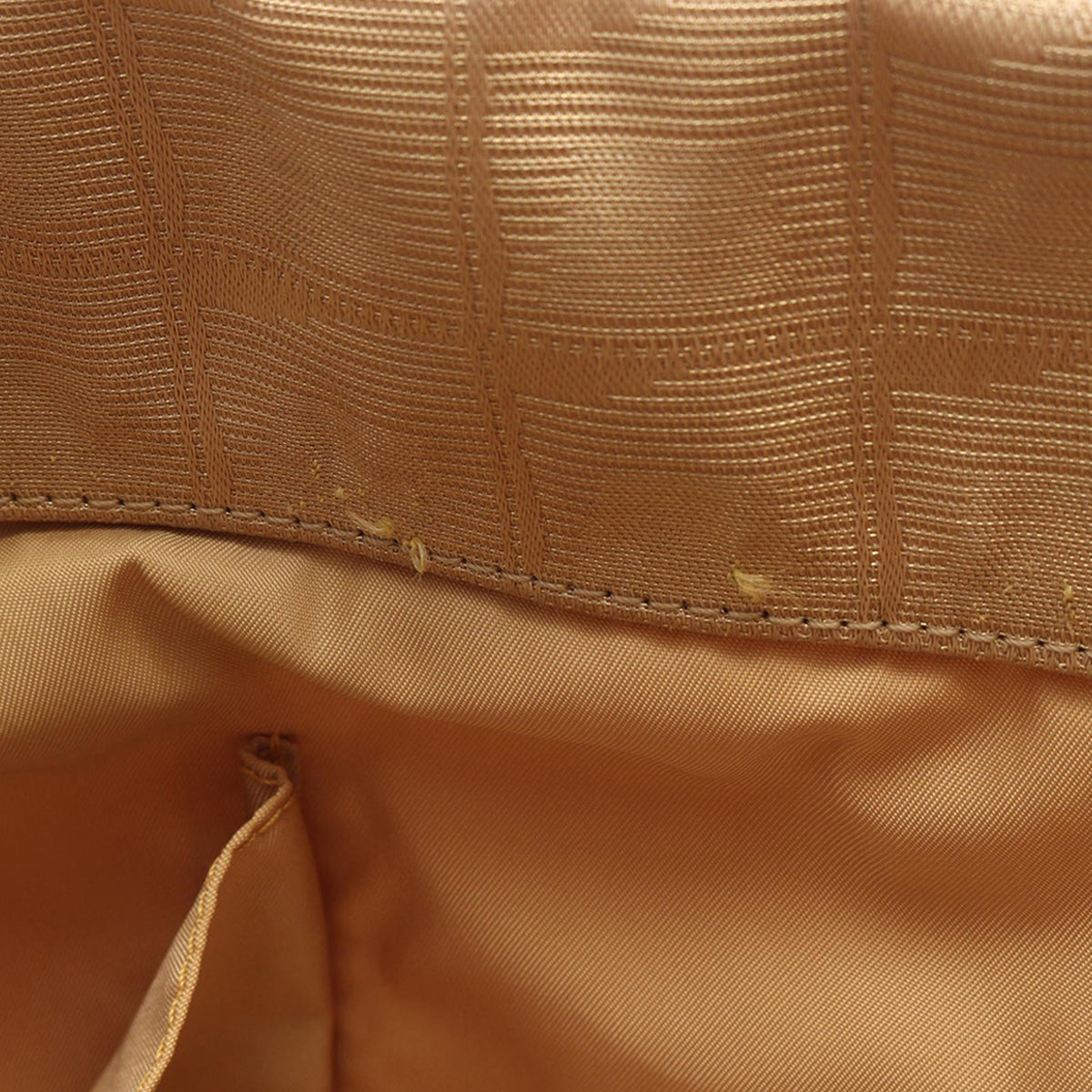 Chanel New Travel Line Nylon Tote — Gold