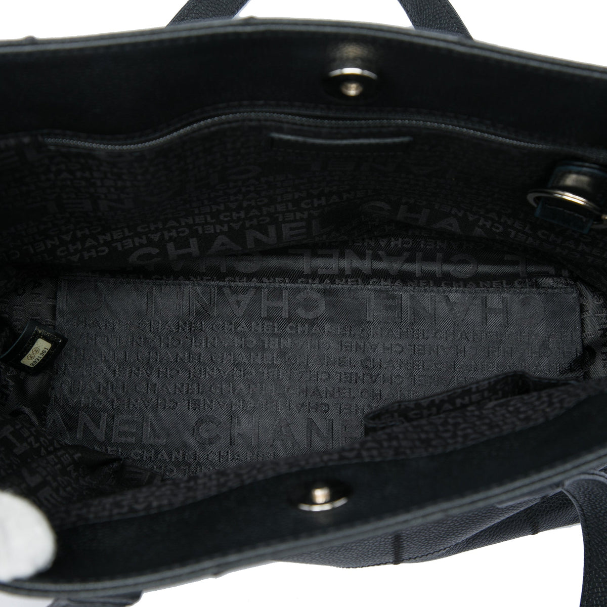 Chanel Caviar Chocolate Bar Tote