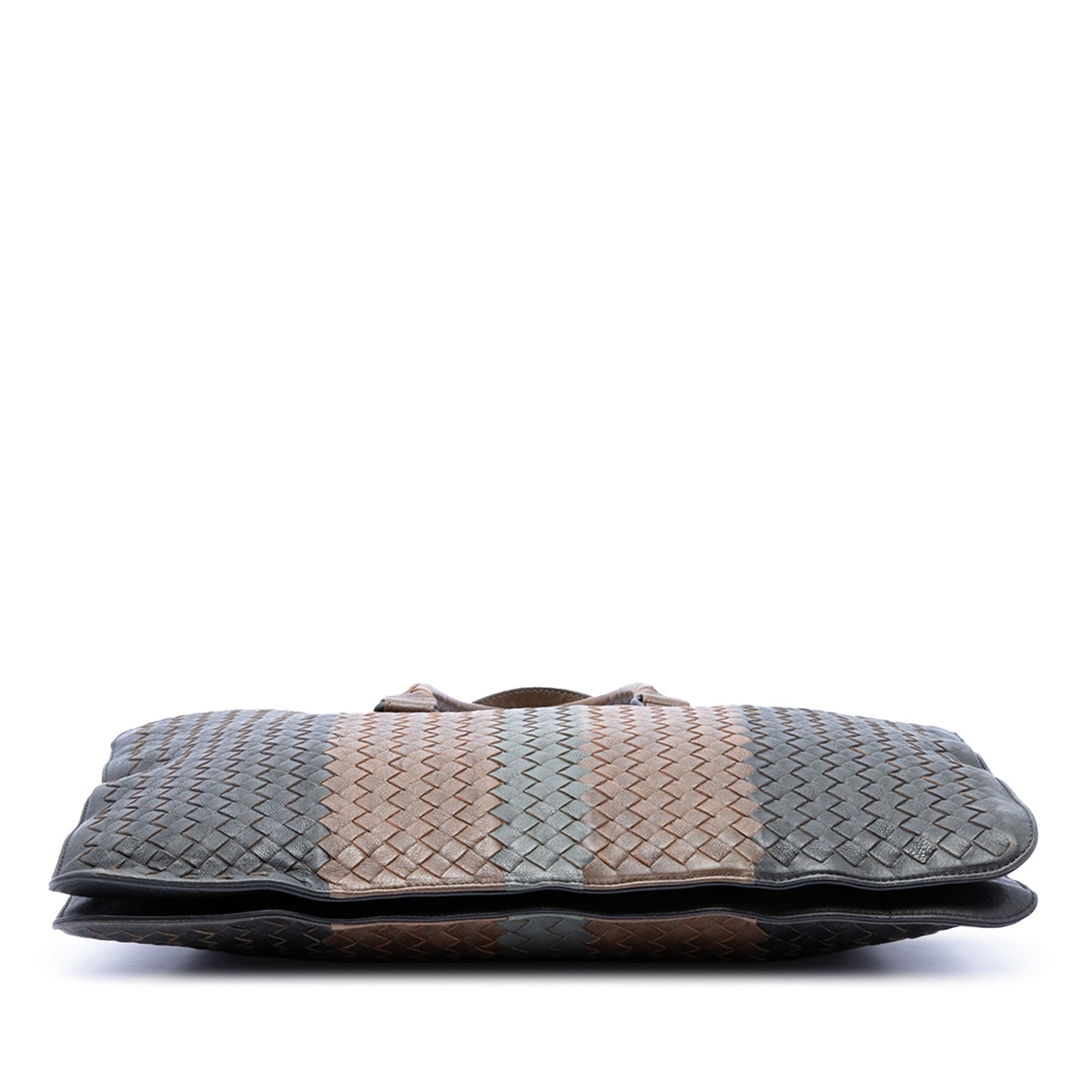 Bottega Veneta Nappa Intrecciato Club Fume Briefcase