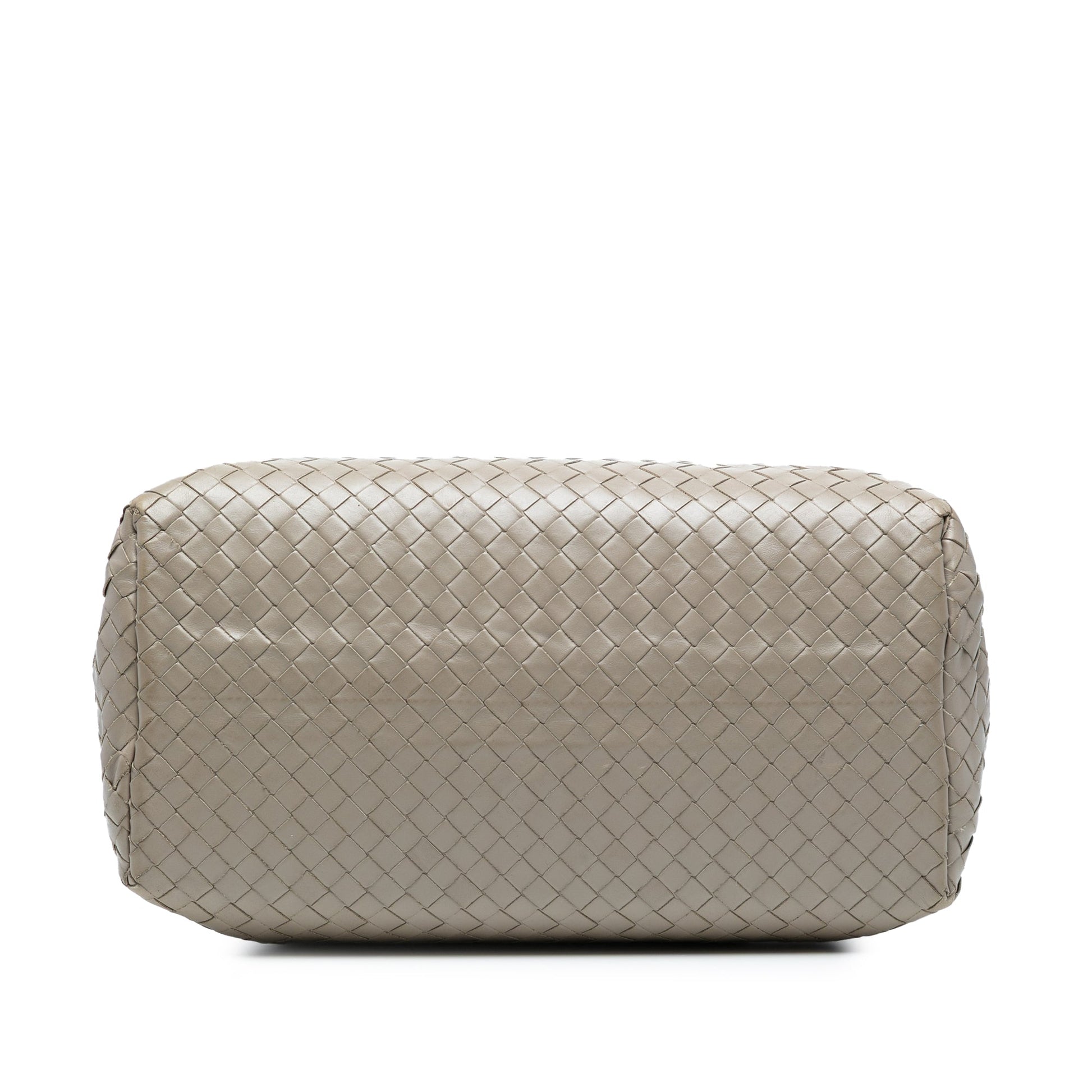 Bottega Veneta Small Nappa Intrecciato Roma Satchel