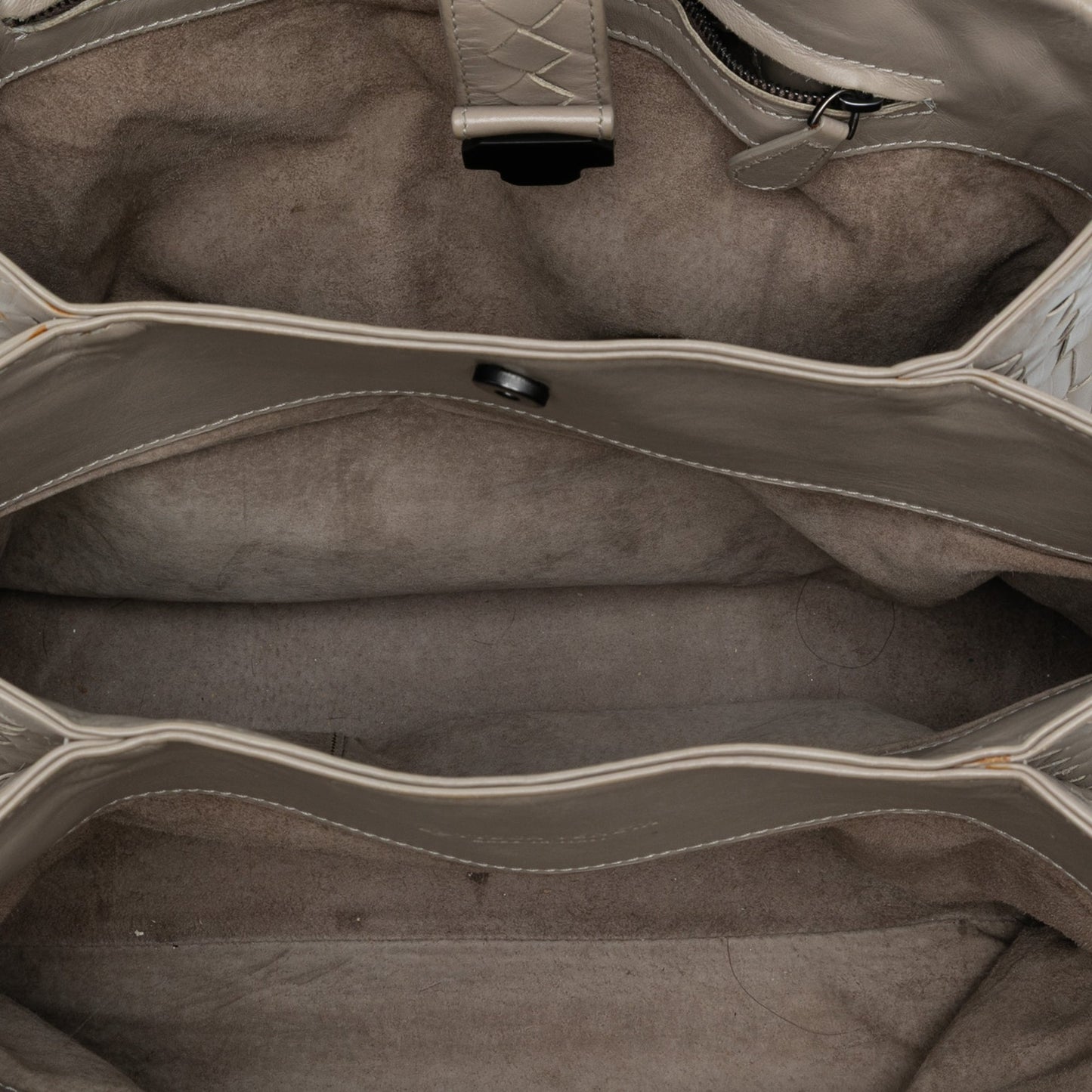 Bottega Veneta Small Nappa Intrecciato Roma Satchel