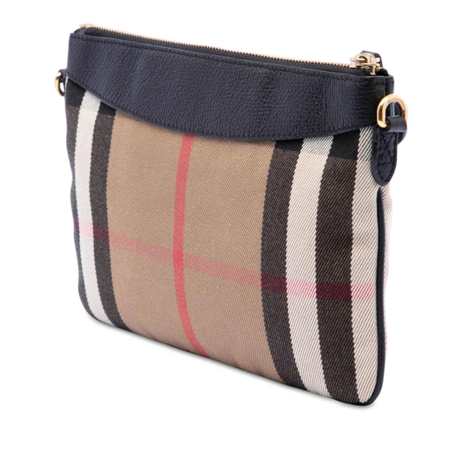 Burberry Mega Check Canvas Derby Peyton Crossbody
