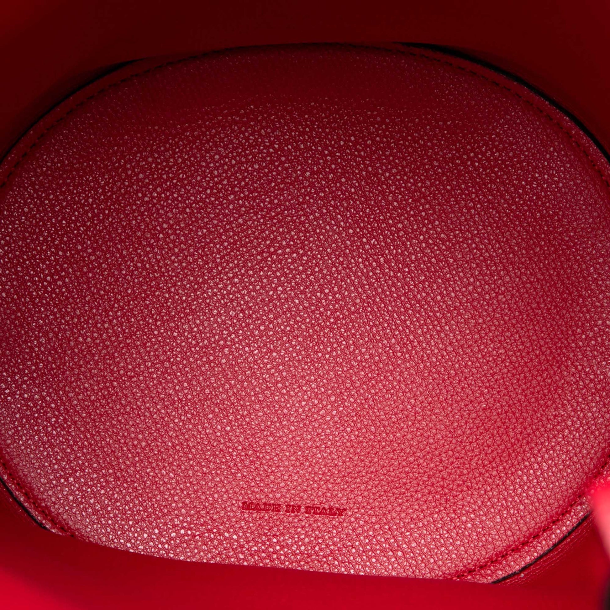 Burberry Haymarket Check Coated Canvas Lorne Bucket Bag