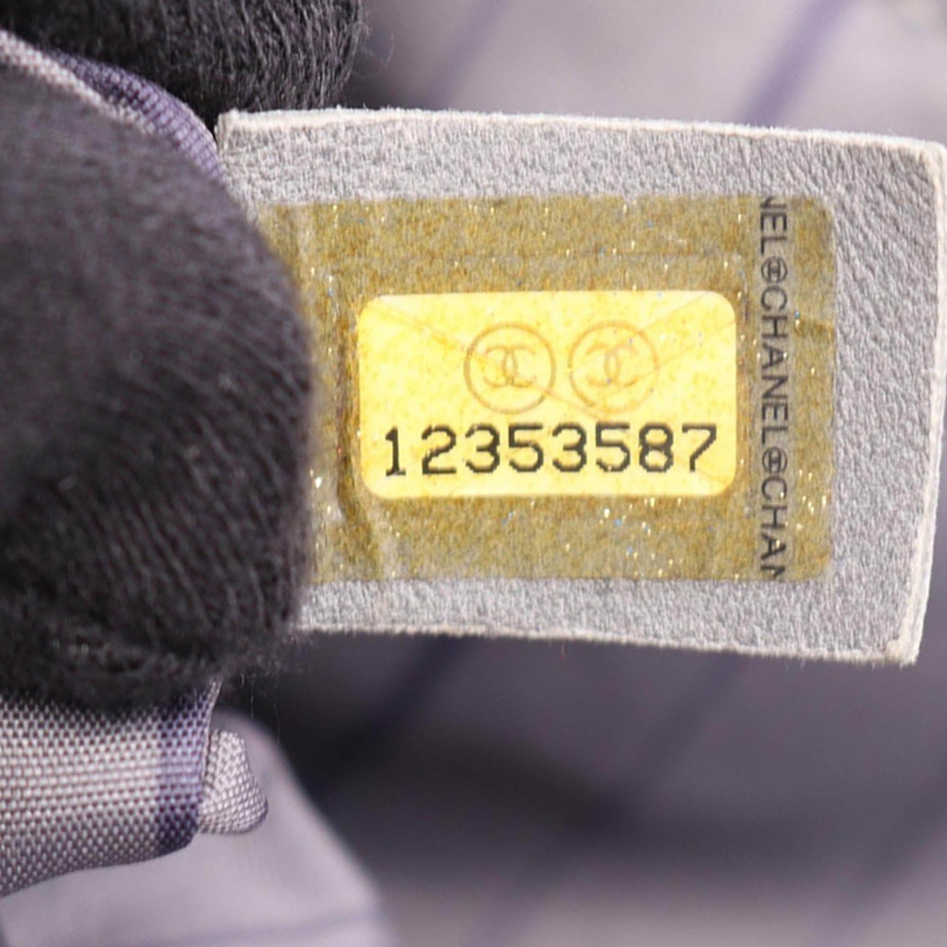 Chanel CC Studded Lambskin Flap