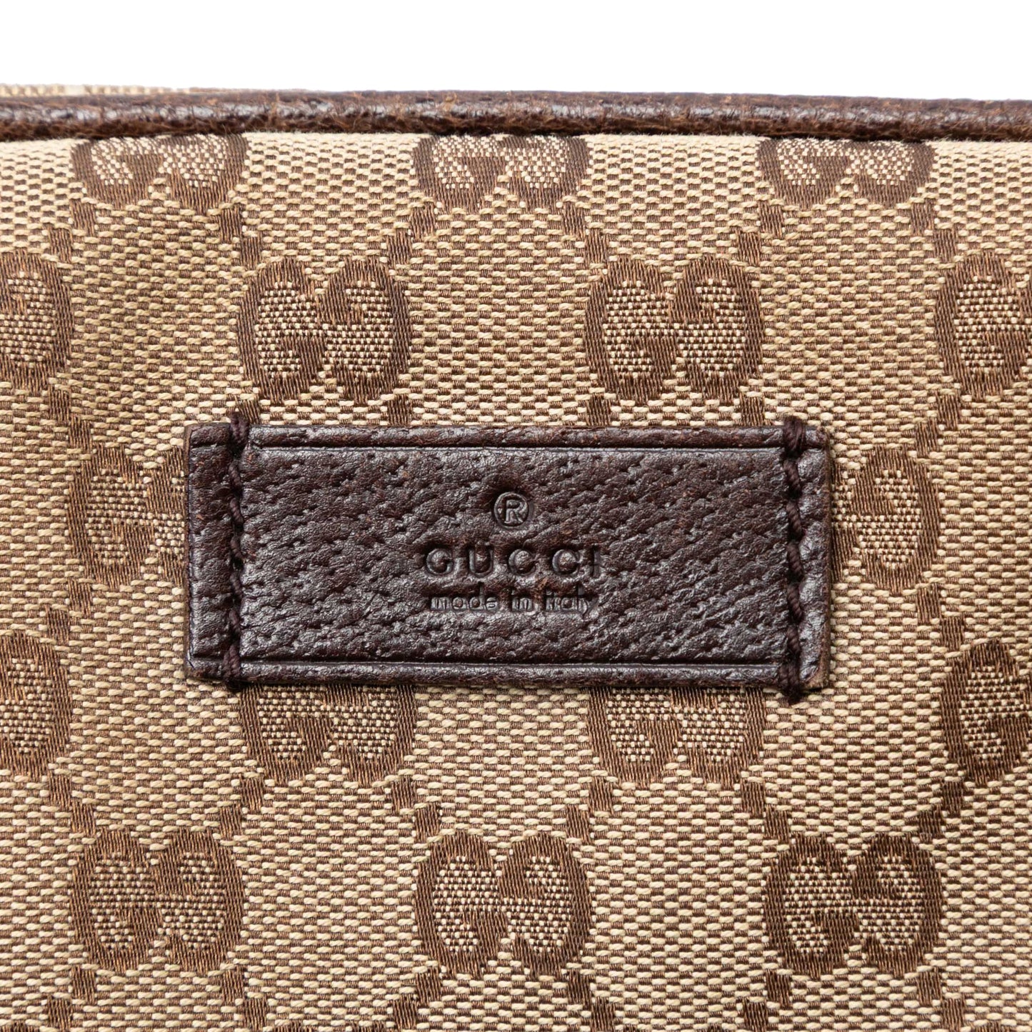 Gucci GG Canvas Web Duffle Bag