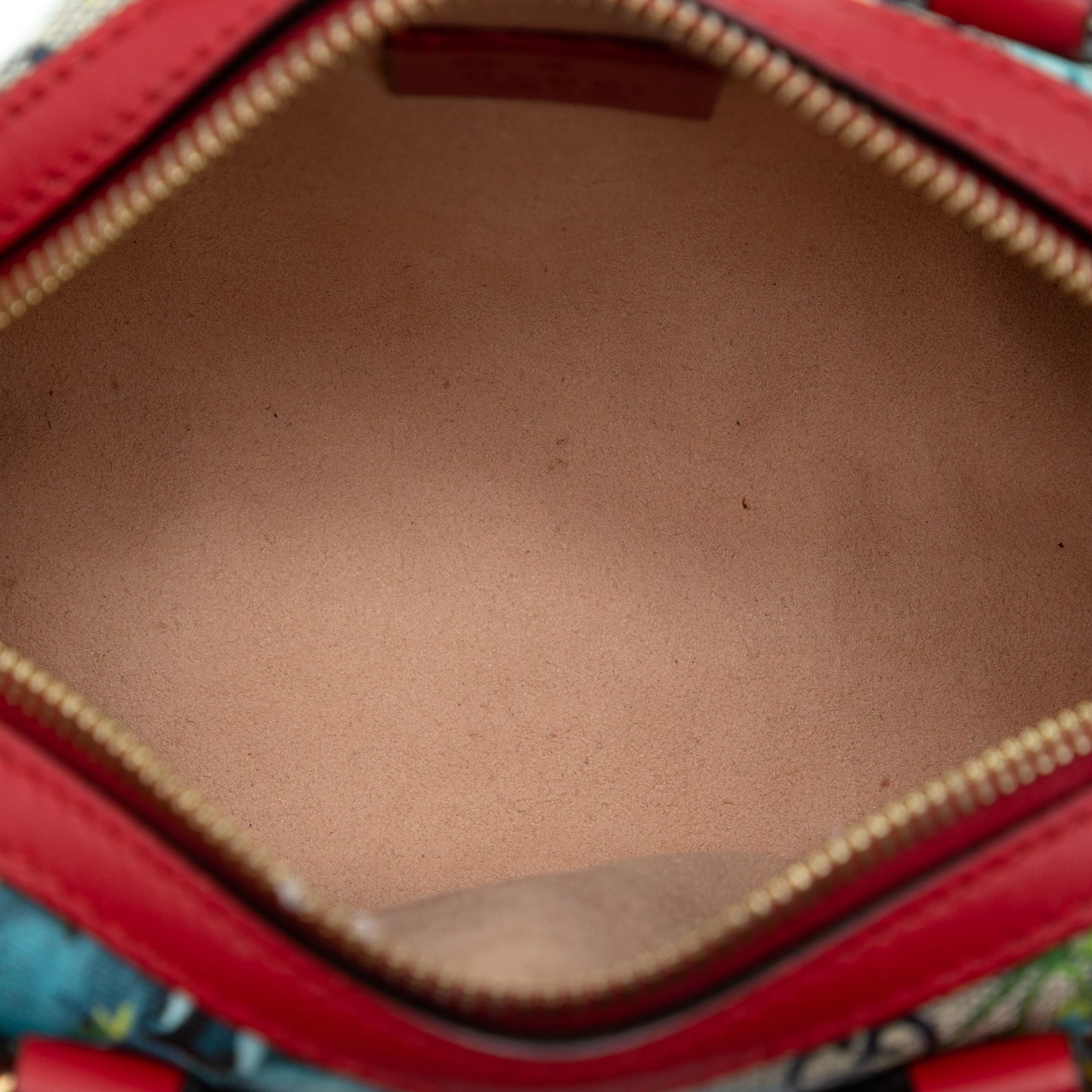 Gucci Mini GG Supreme Blooms Boston Bag