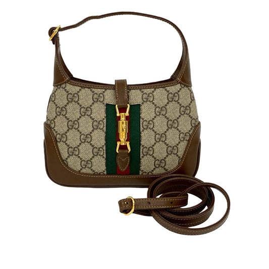 Gucci Mini GG Supreme Web Jackie 1961 Crossbody