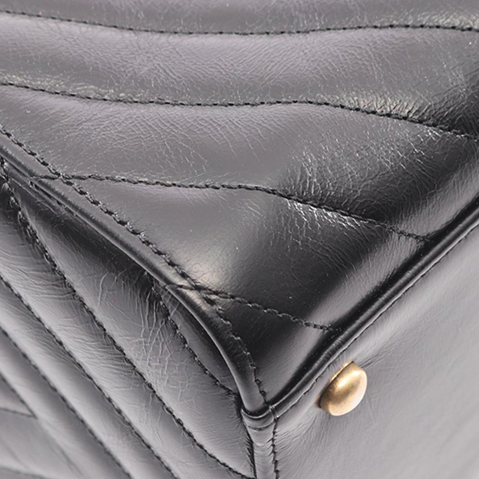 Chanel Chevron Chain Timeless Tote