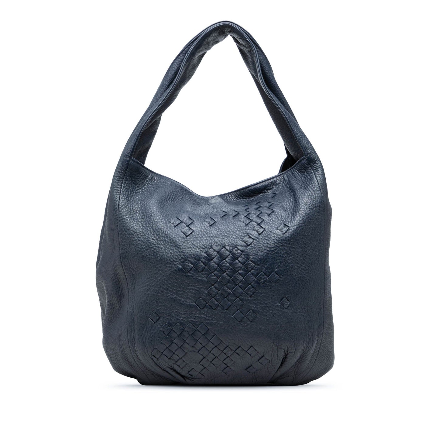 Bottega Veneta Intrecciato Trimmed Cervo Deerskin Hobo