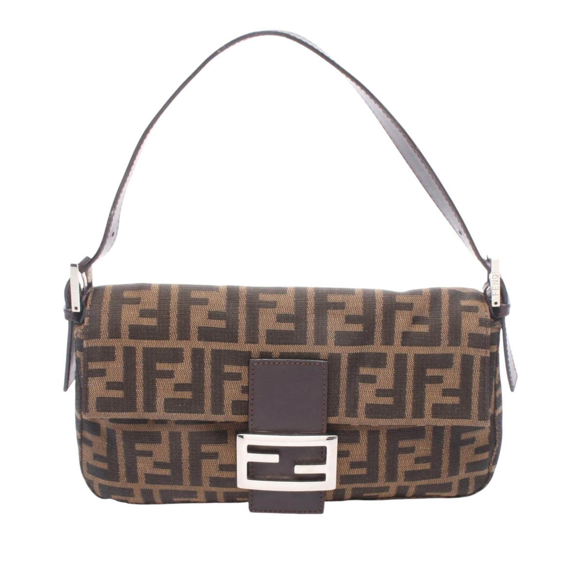 Fendi Zucca Canvas Baguette