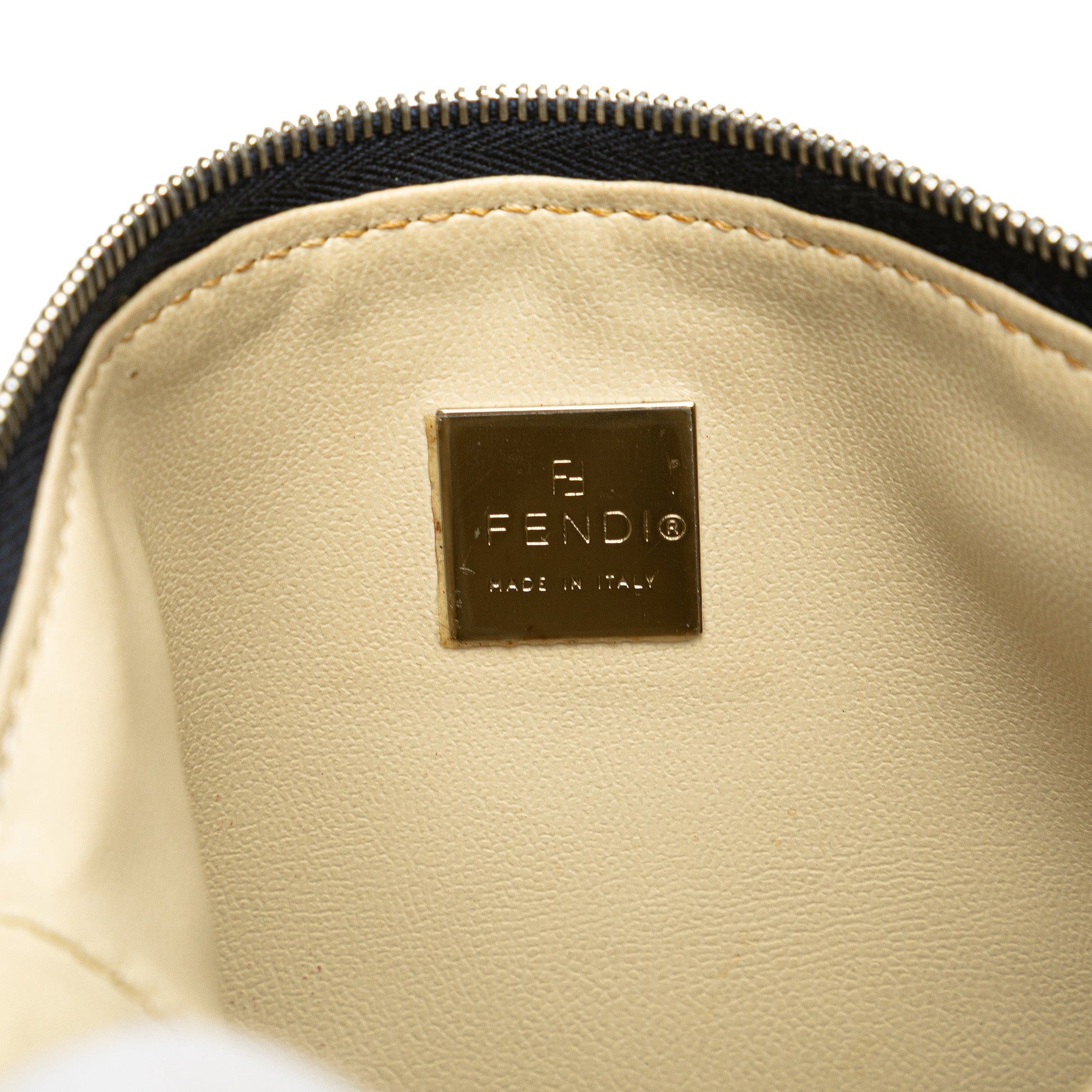 Fendi Zucchino Canvas Pochette