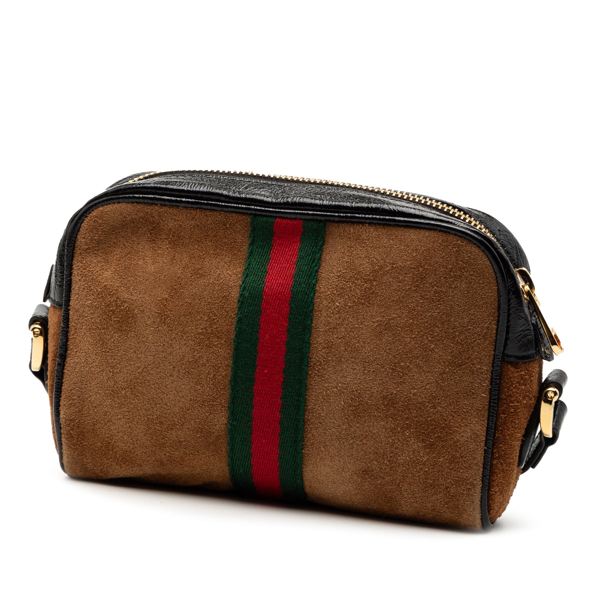 Gucci Mini Suede Web Ophidia Crossbody