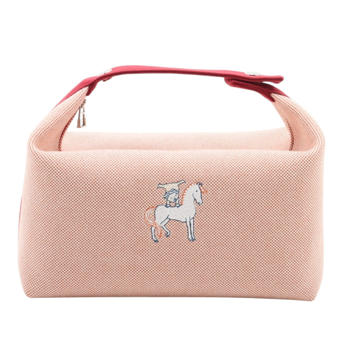 Hermès Large Toile Bride A Brac Cabriole Case