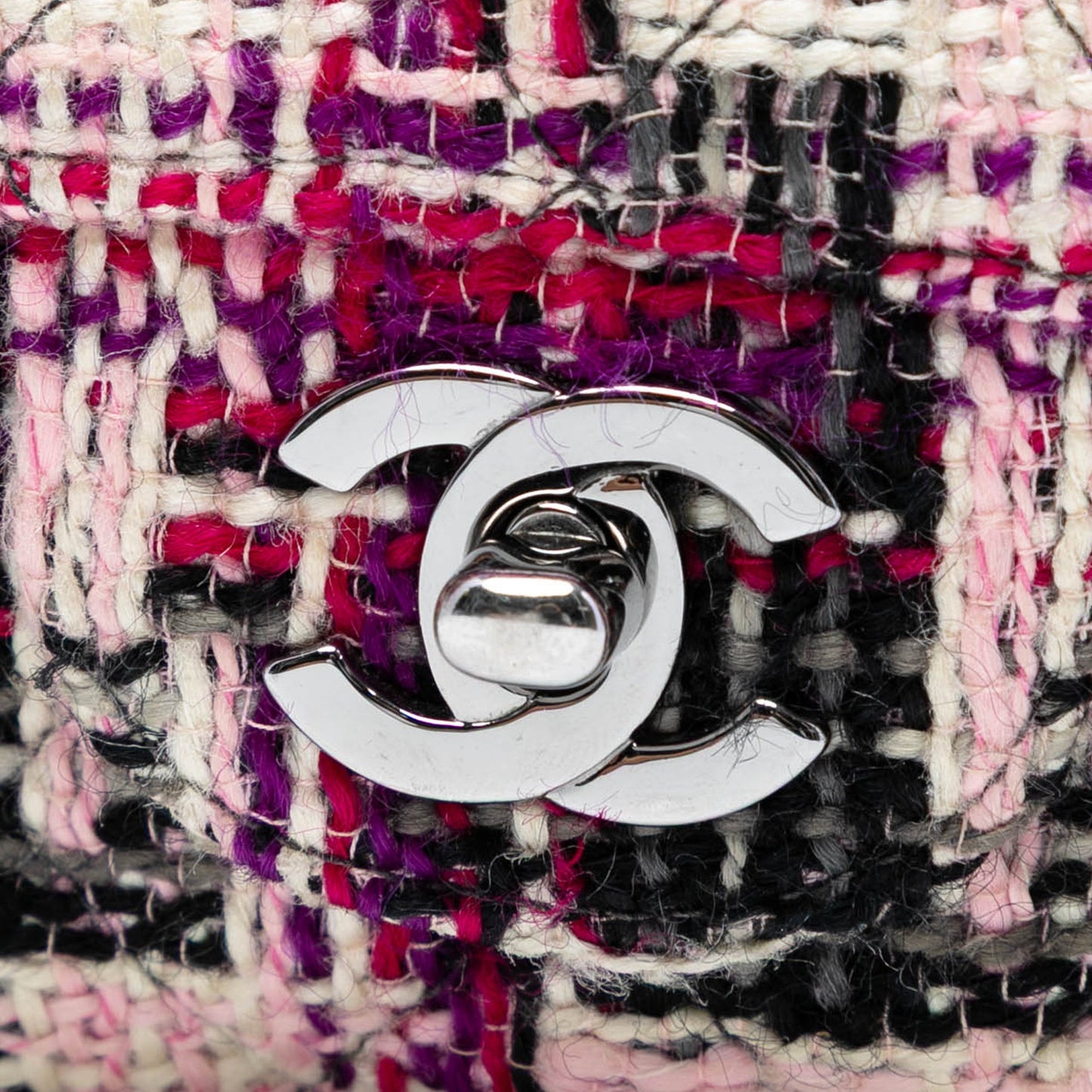 Chanel Medium Classic Tweed Double Flap
