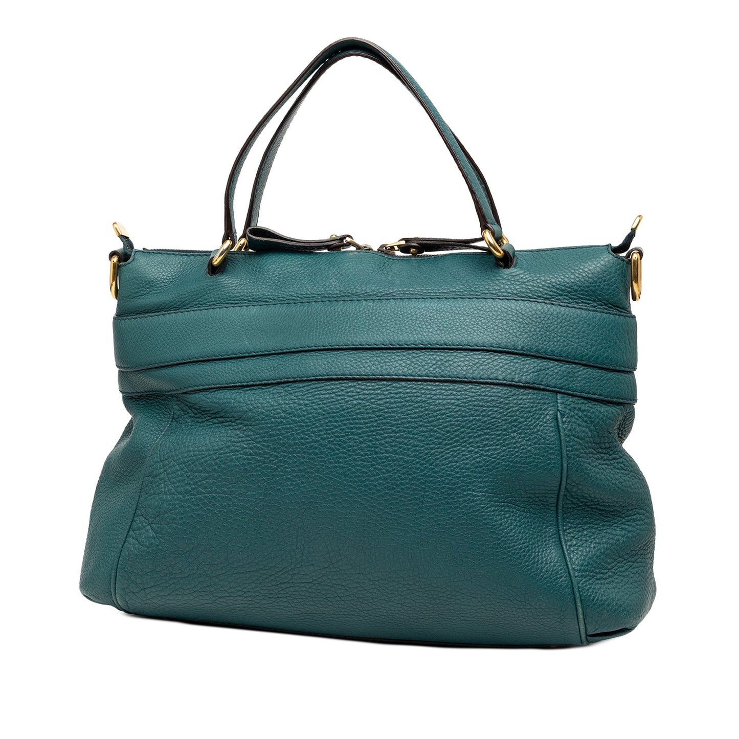 Gucci Medium Leather Ride Top Handle Bag