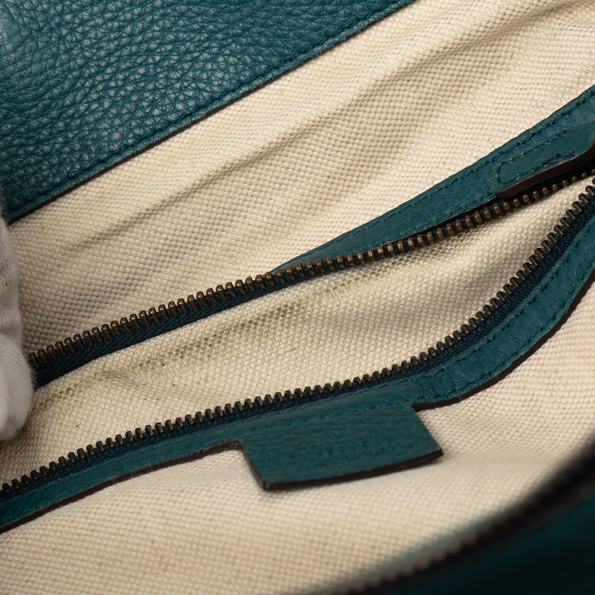 Gucci Medium Leather Ride Top Handle Bag