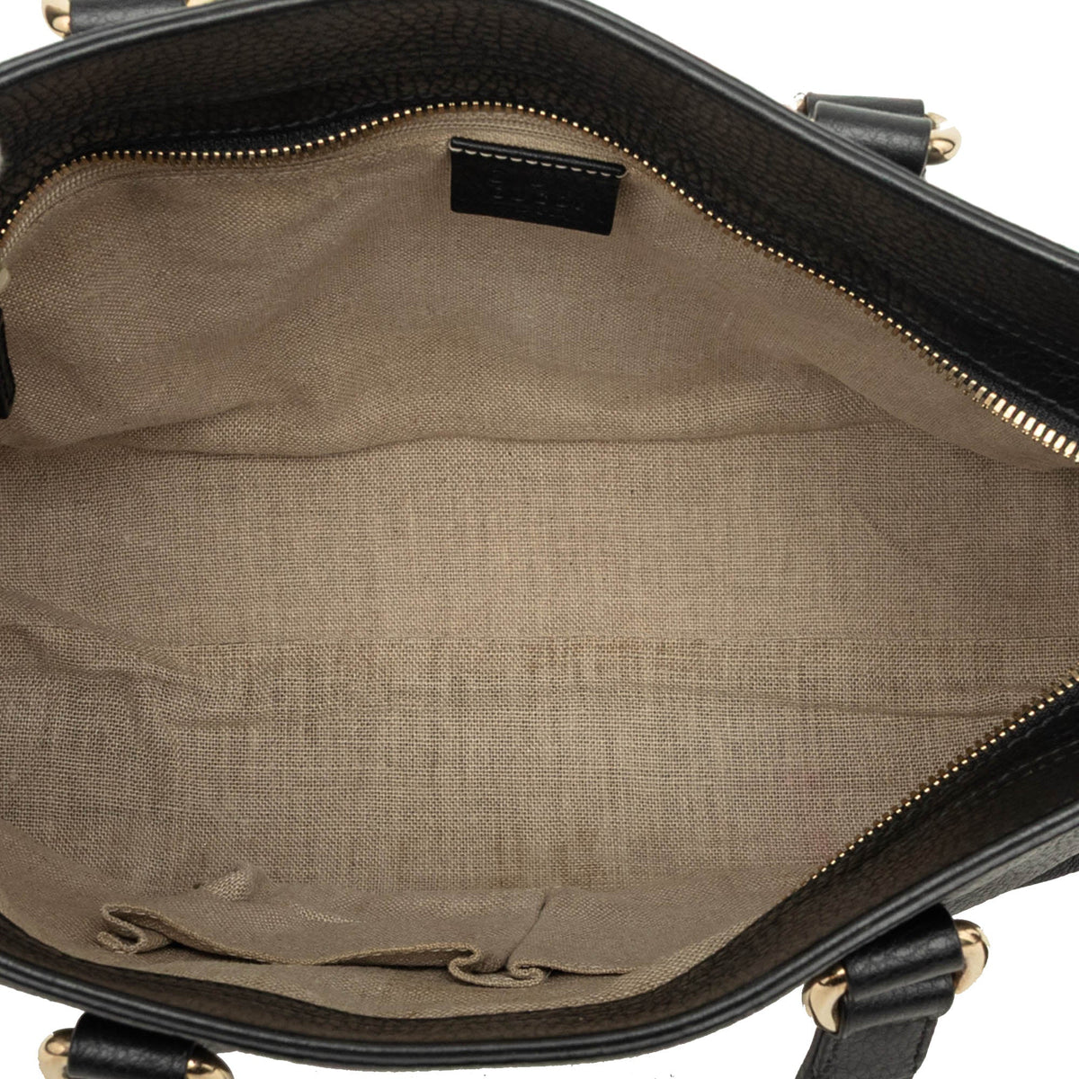 Gucci Calfskin Bamboo Tassel Satchel