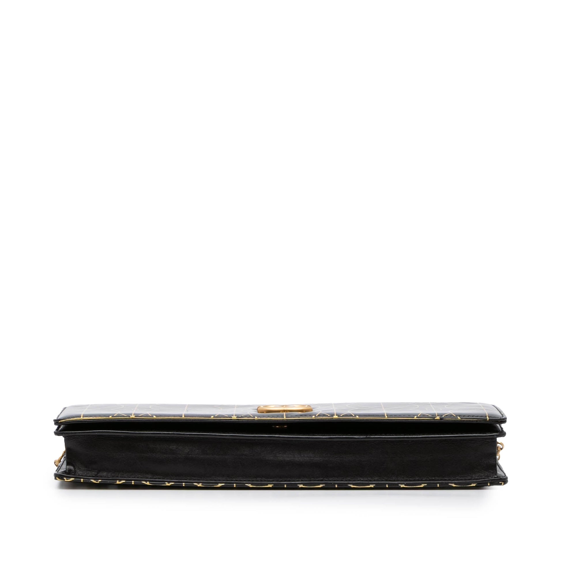 Chanel Paris Moscou Vinyl Moujik Clutch with Chain