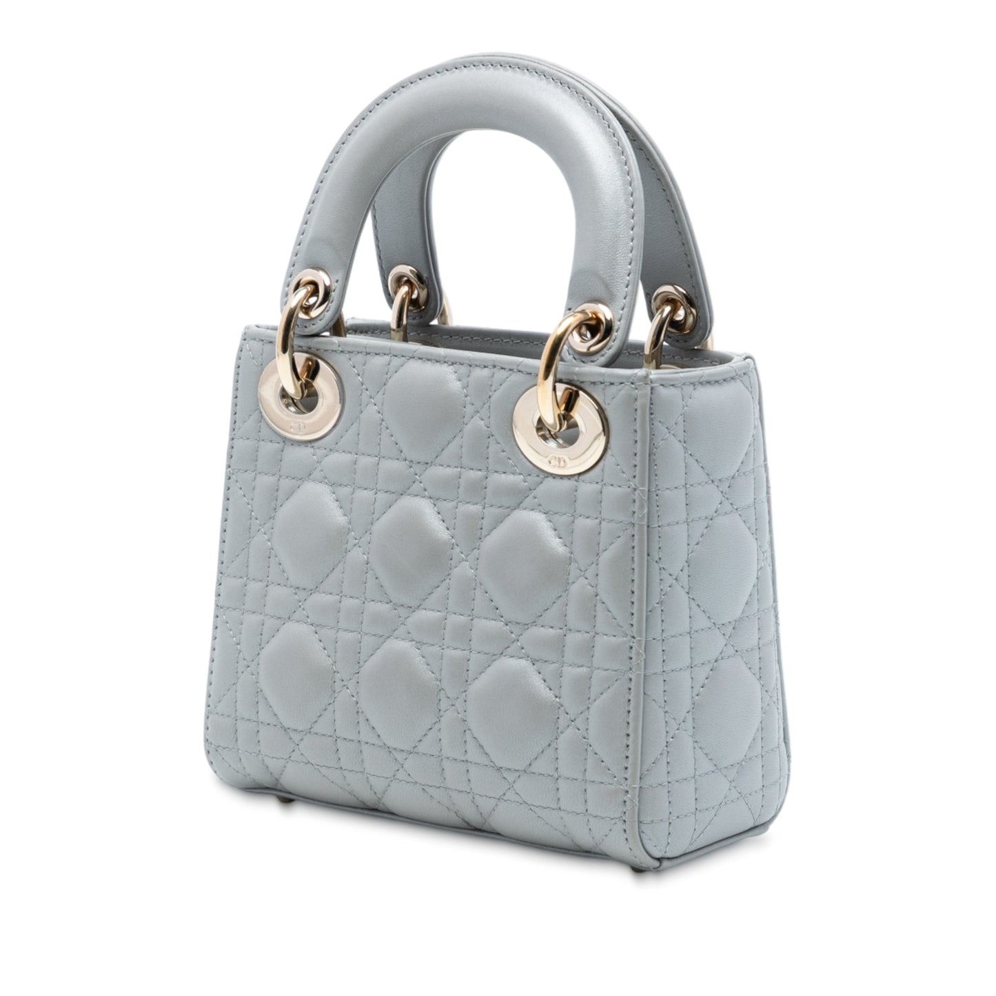 Dior Mini Lambskin Cannage Lady Dior
