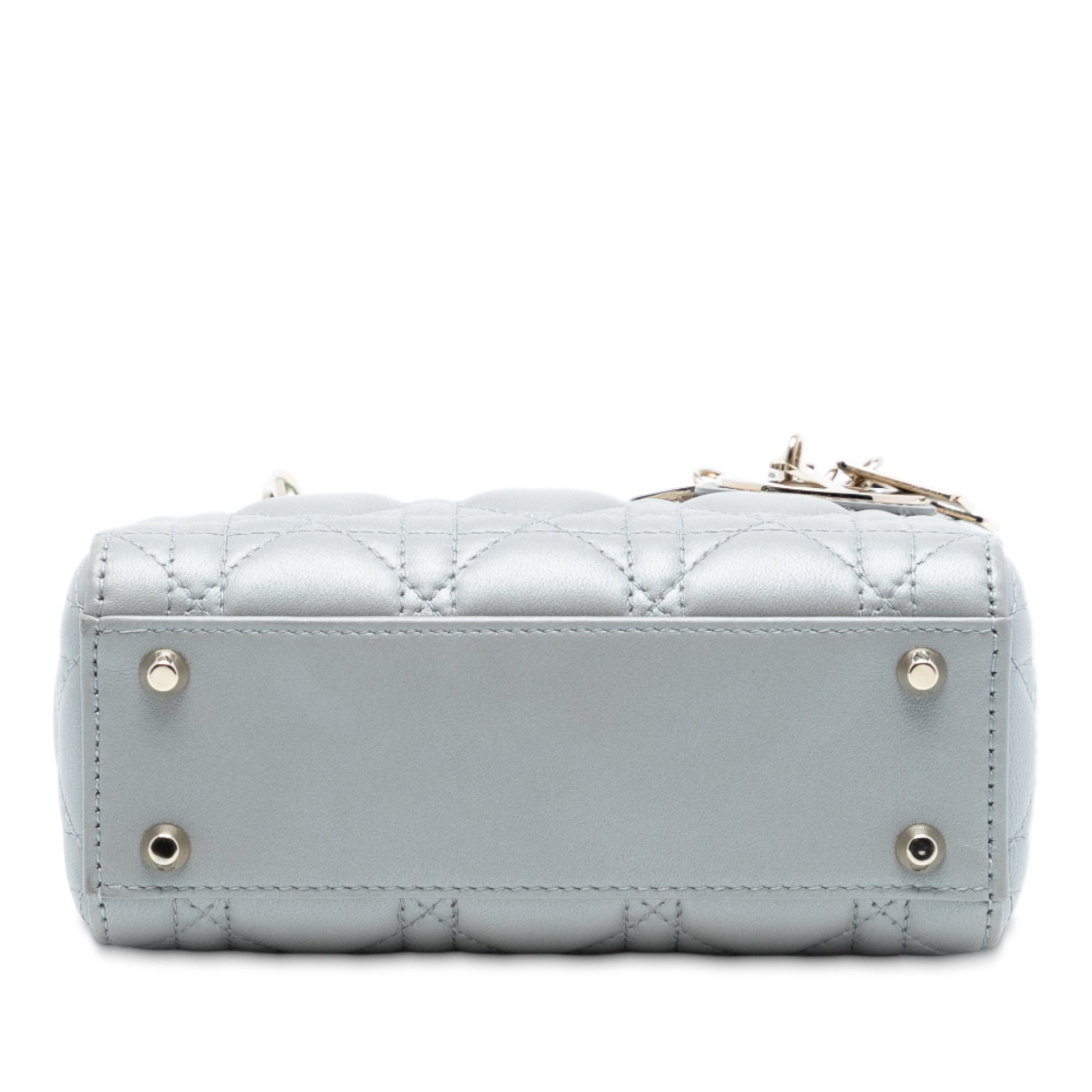 Dior Mini Lambskin Cannage Lady Dior