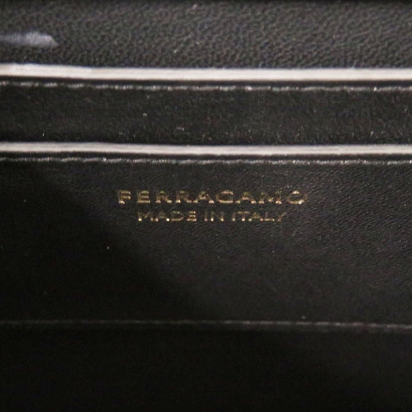 Ferragamo Mini Brushed Calfskin Gancini North South Wanda Top Handle Bag