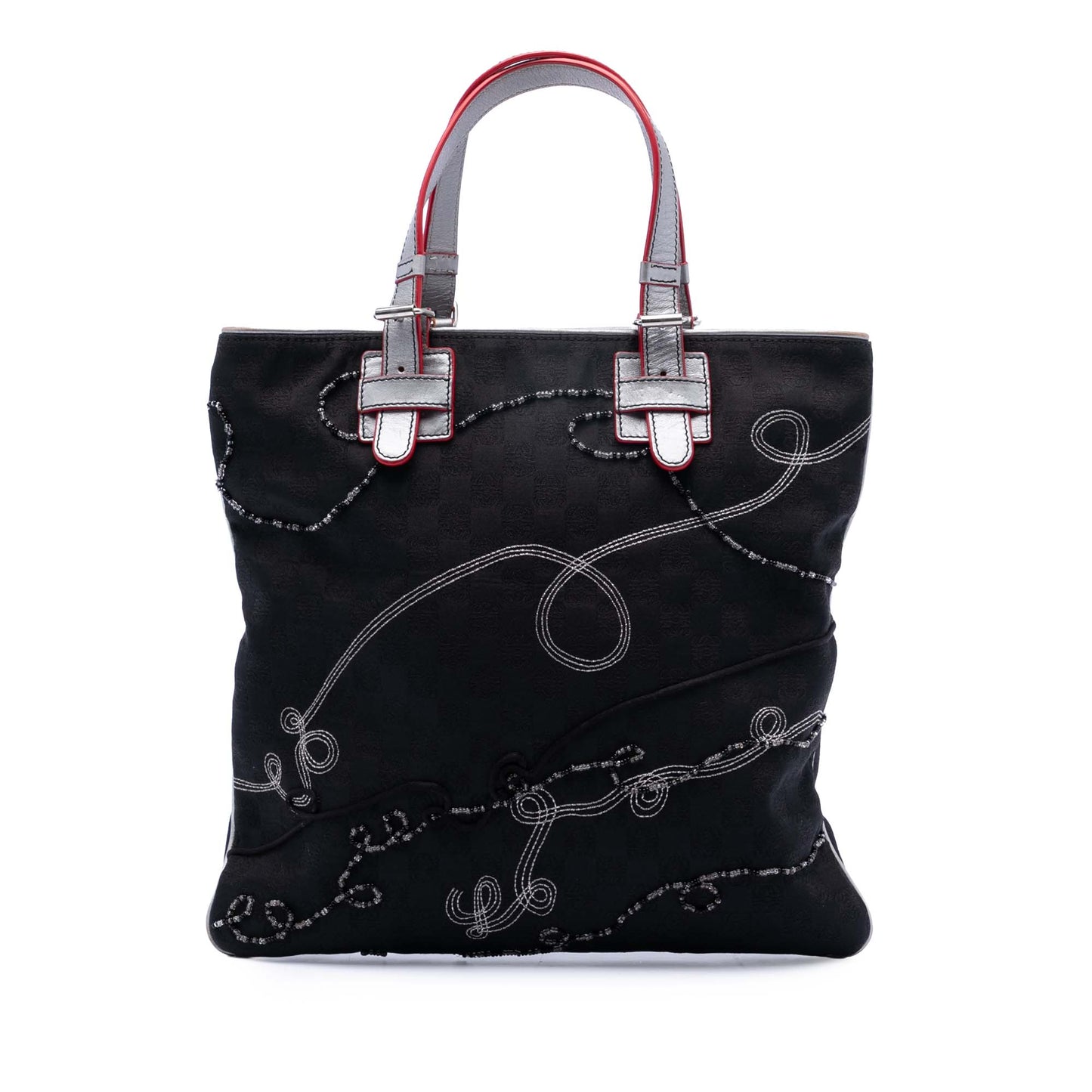 LOEWE Anagram Beaded Jacquard Tote