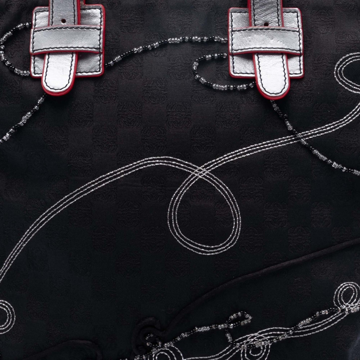 LOEWE Anagram Beaded Jacquard Tote