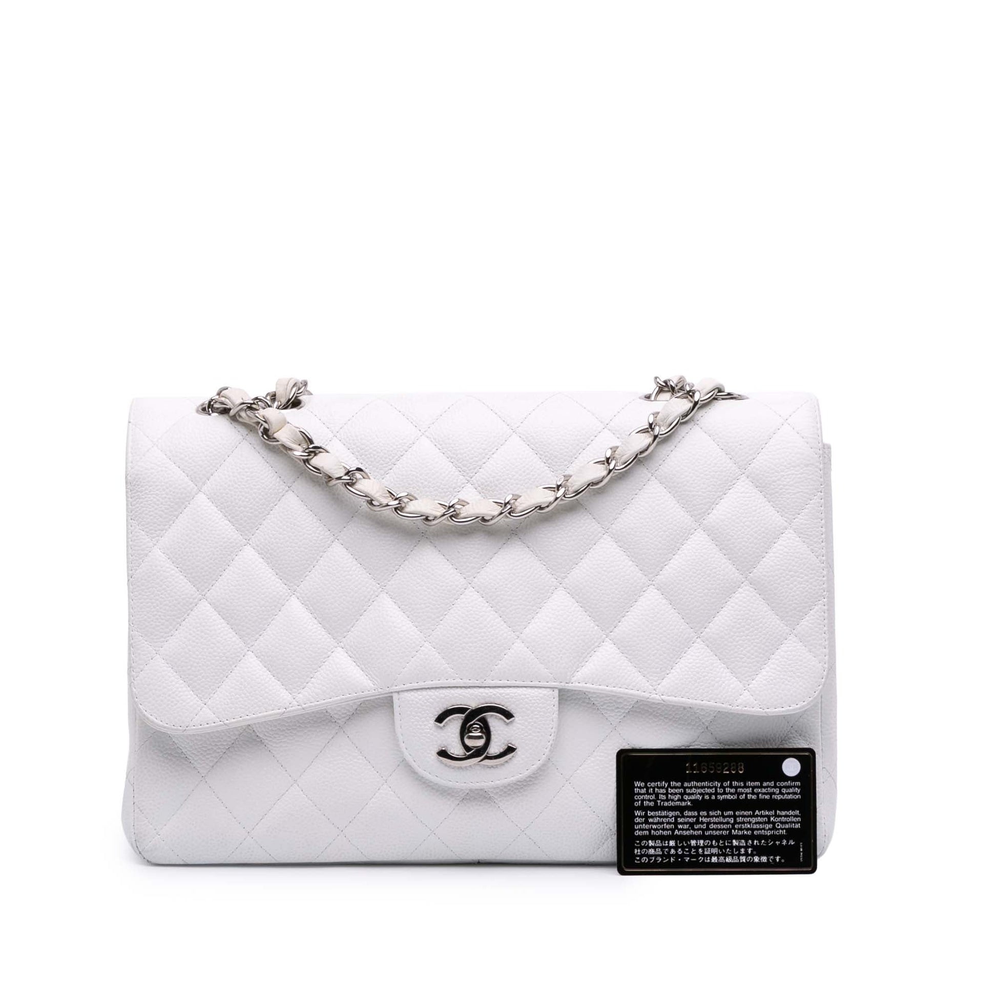 Chanel Jumbo Classic Caviar Double Flap