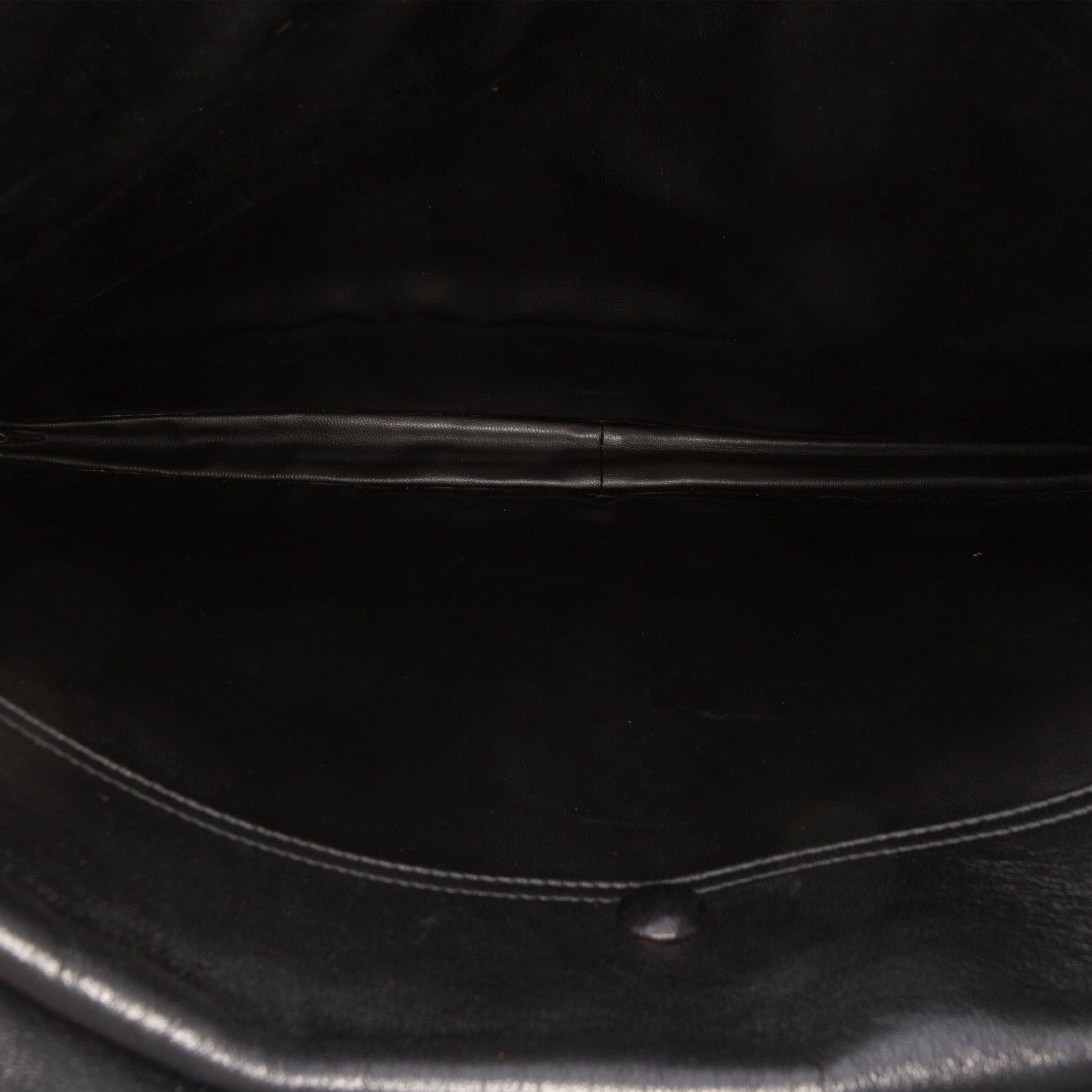 Nappa Intrecciato Portfolio Flap Clutch