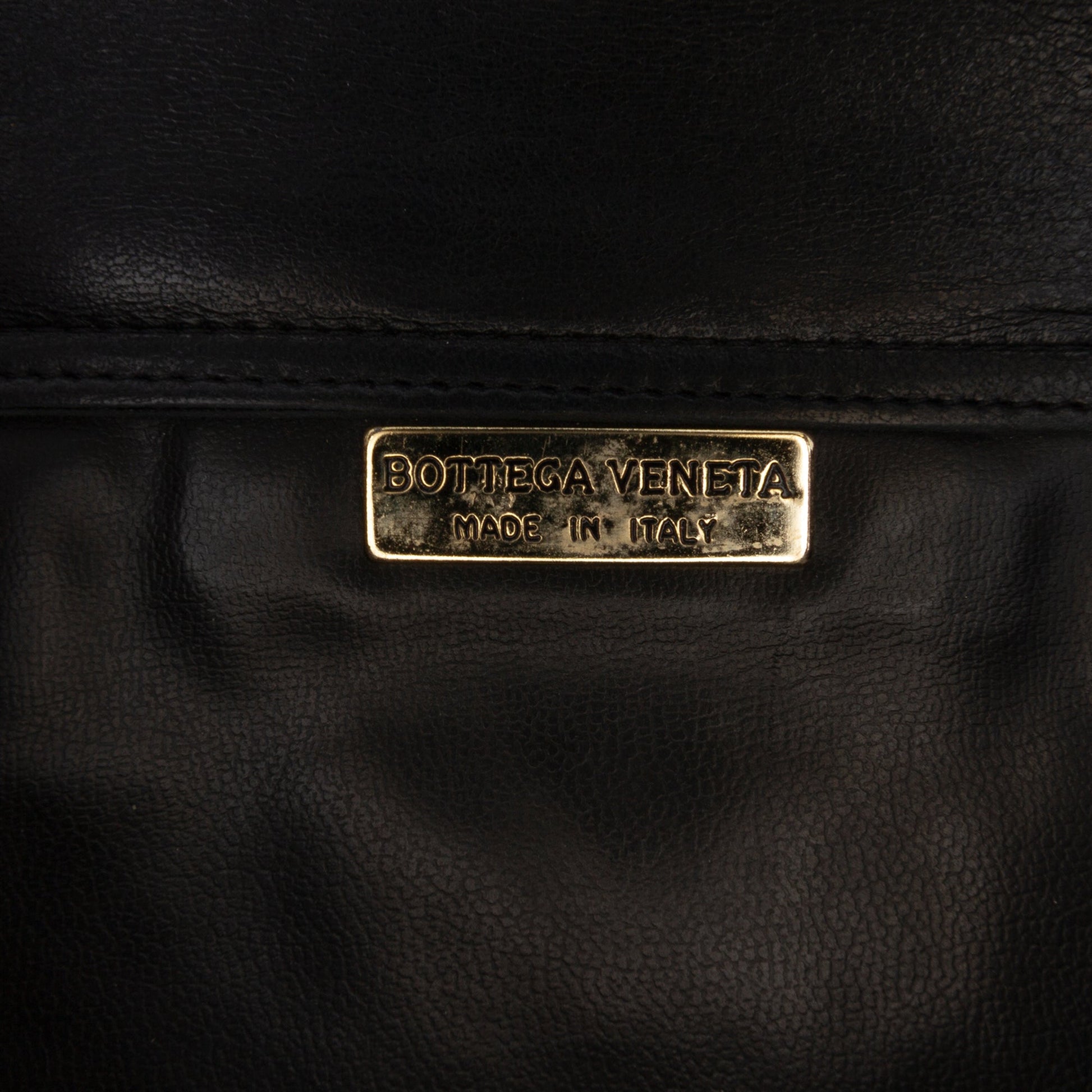 Nappa Intrecciato Portfolio Flap Clutch