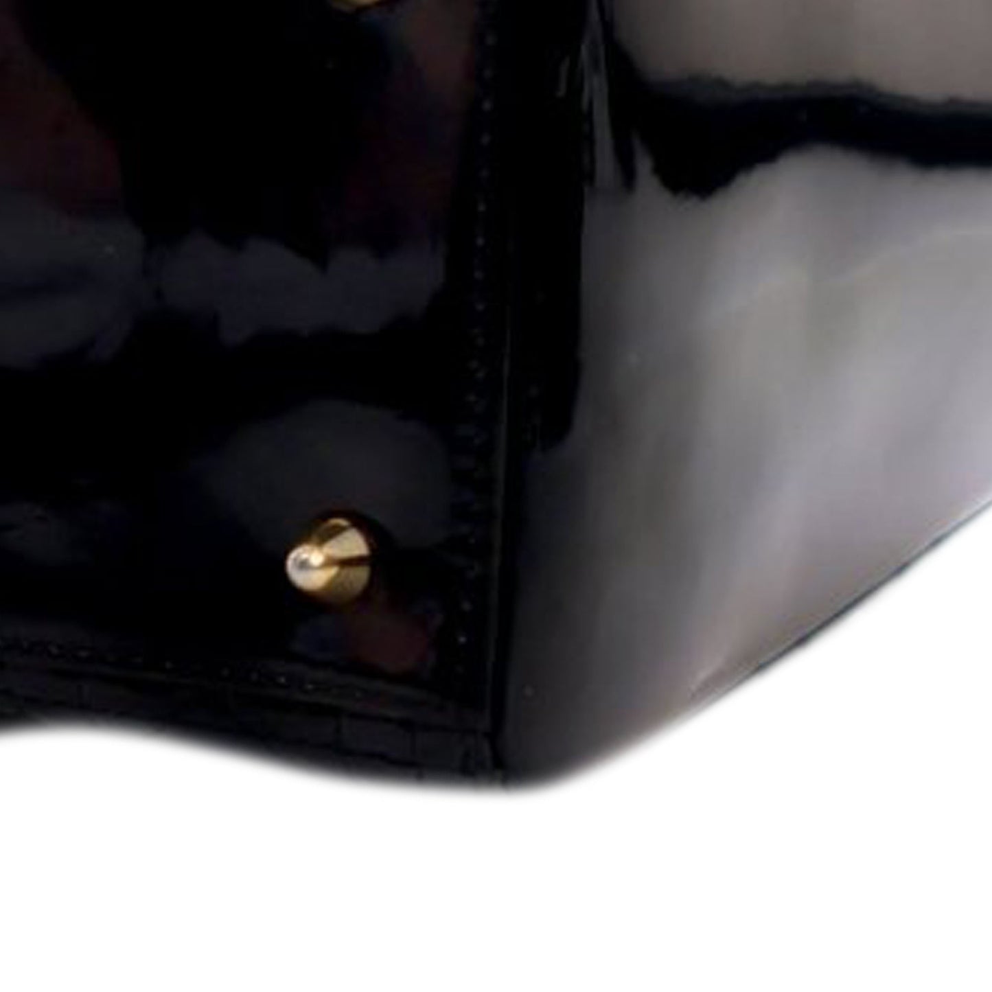Dior Medium Patent Cannage Lady Dior