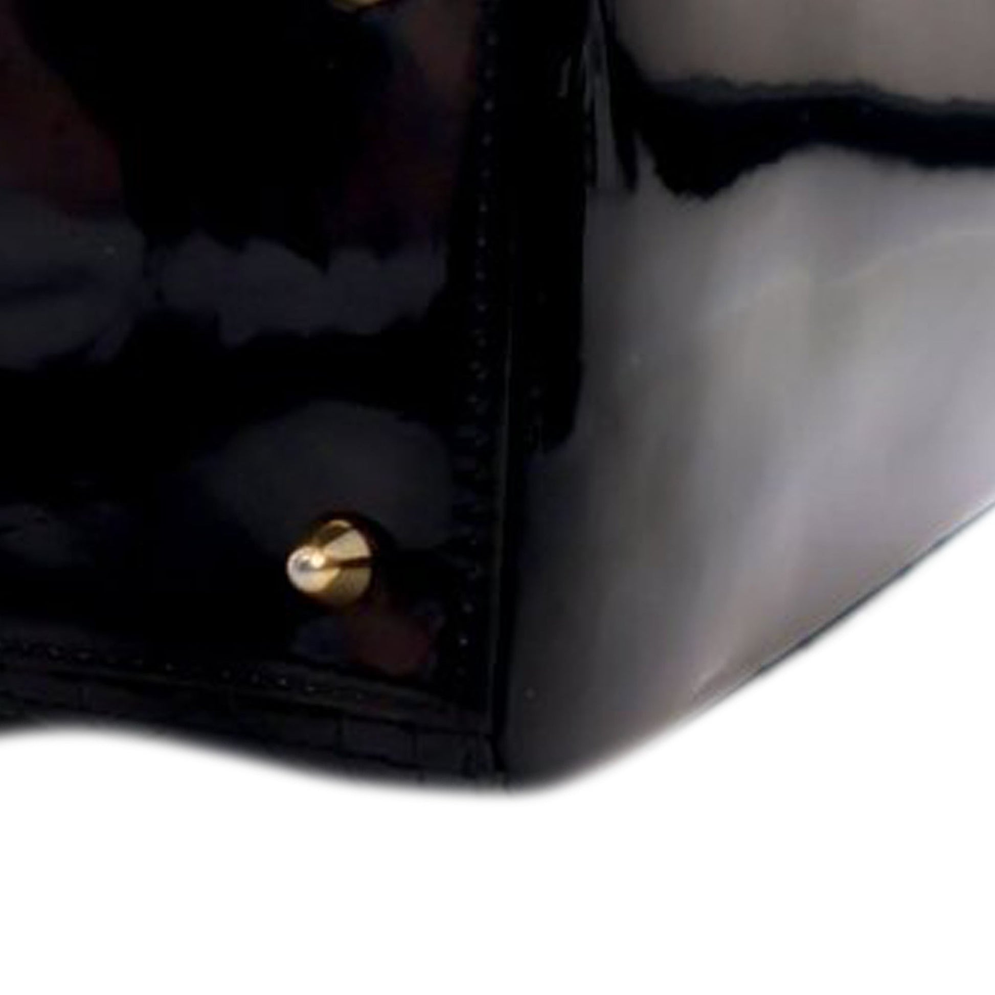 Dior Medium Patent Cannage Lady Dior