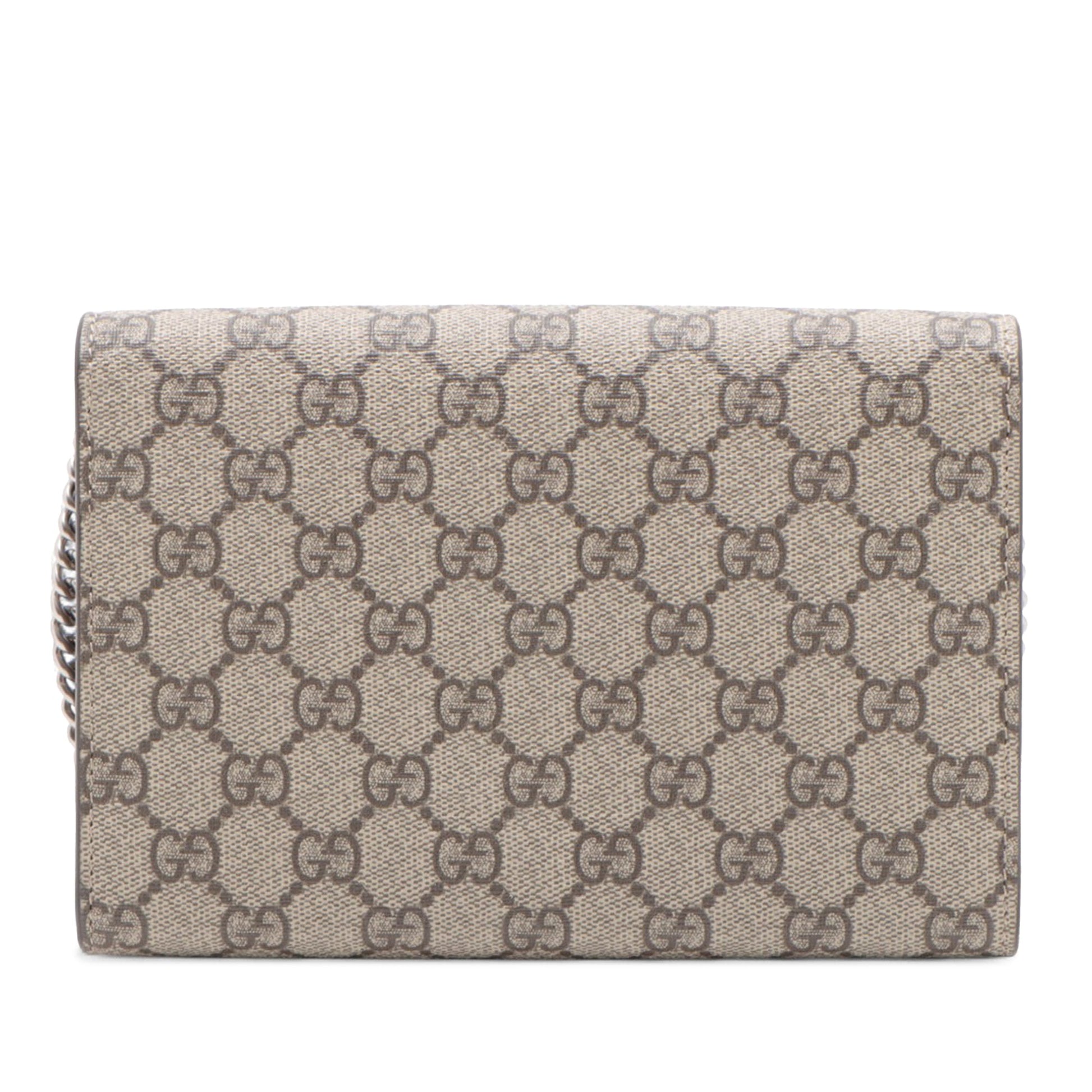 Gucci GG Supreme Dionysus Wallet on Chain