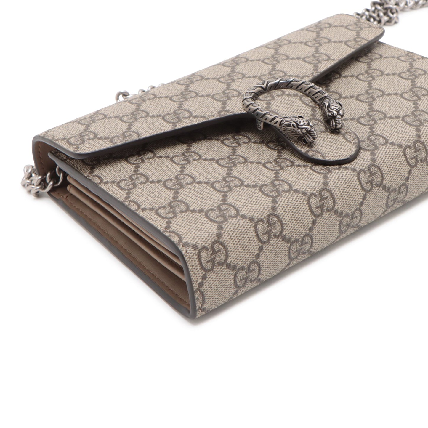Gucci GG Supreme Dionysus Wallet on Chain