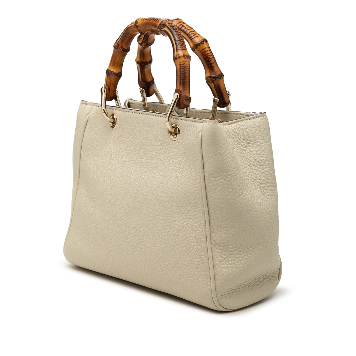 Gucci Mini Calfskin Bamboo Shopper Satchel