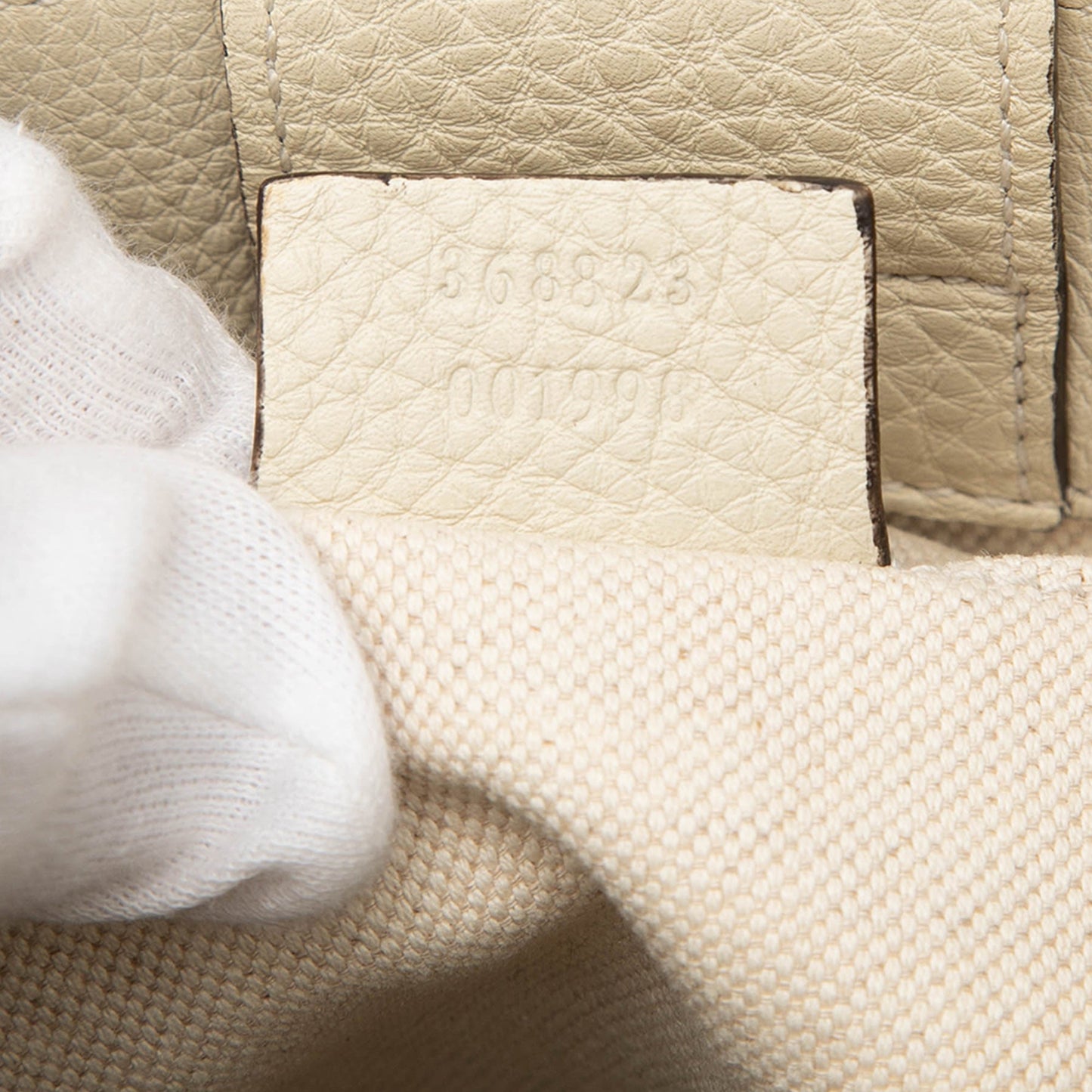 Gucci Mini Calfskin Bamboo Shopper Satchel