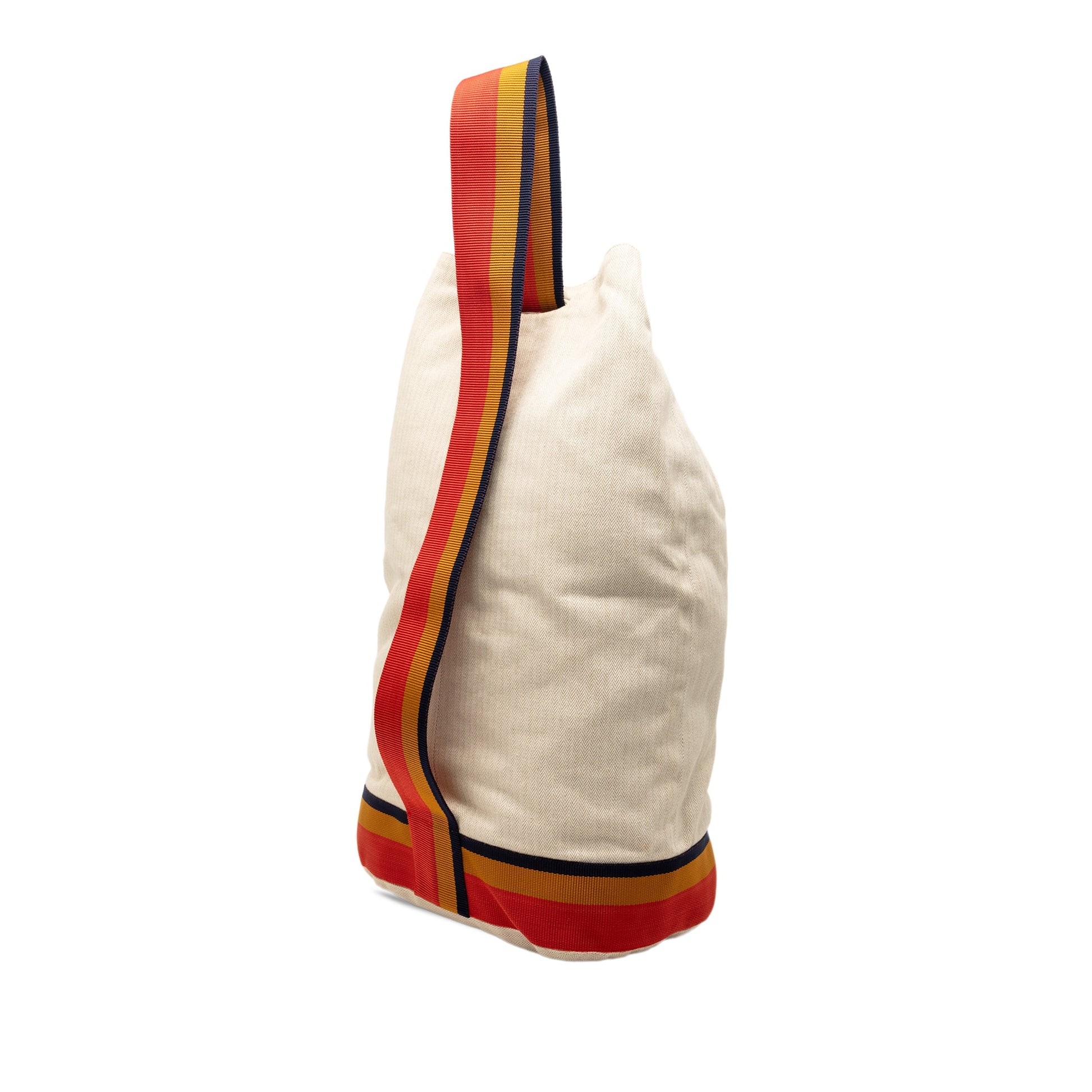 Hermès Toile Chevron Cavalier Sling Bag