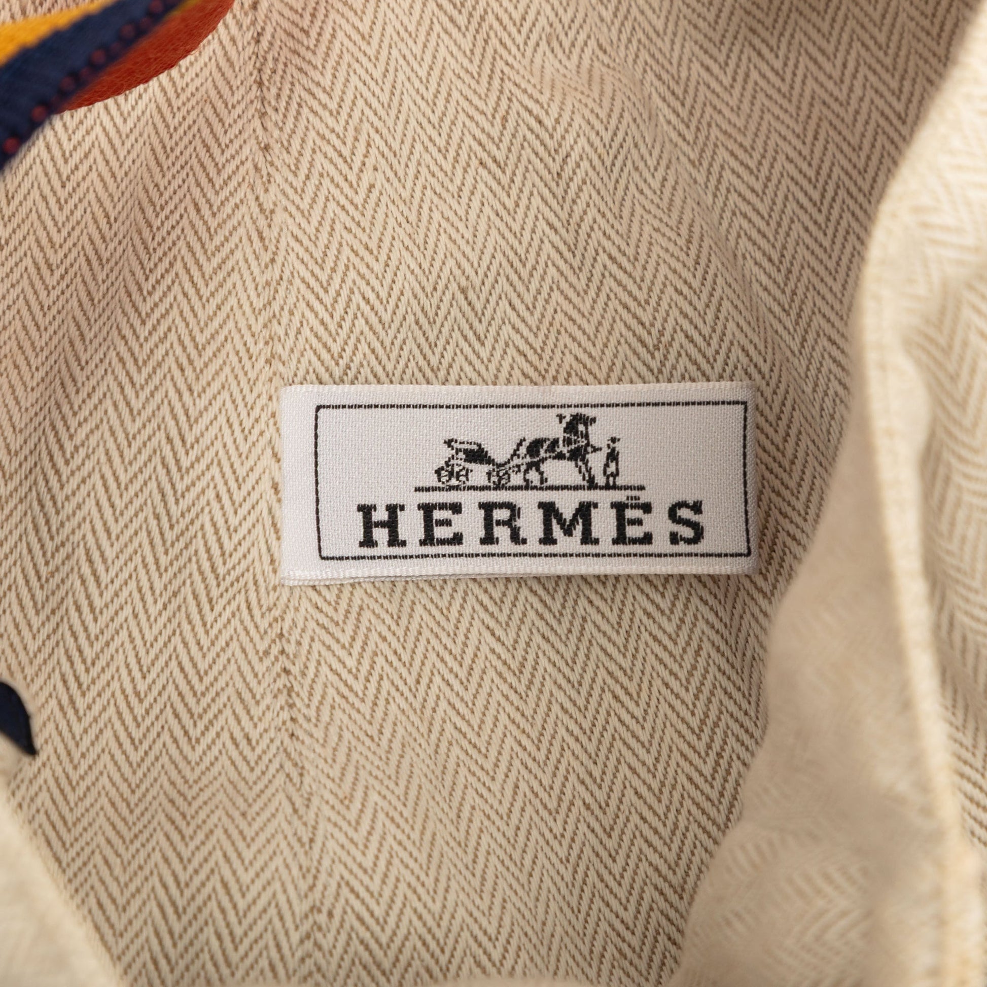 Hermès Toile Chevron Cavalier Sling Bag