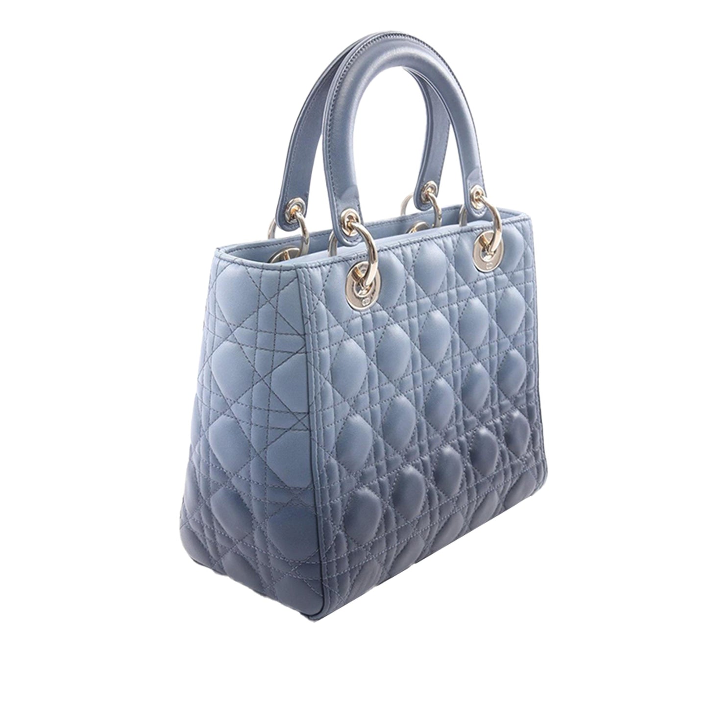 Dior Medium Ombre Lambskin Cannage Lady Dior