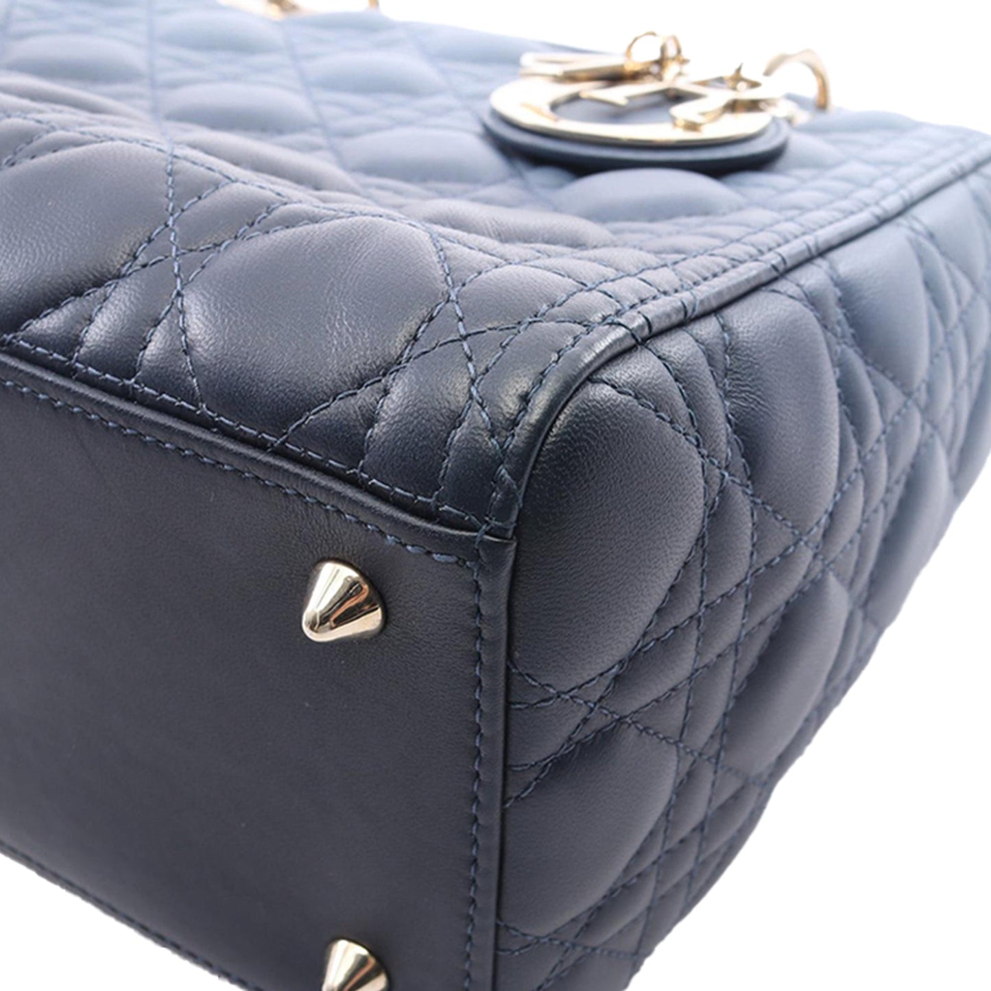Dior Medium Ombre Lambskin Cannage Lady Dior