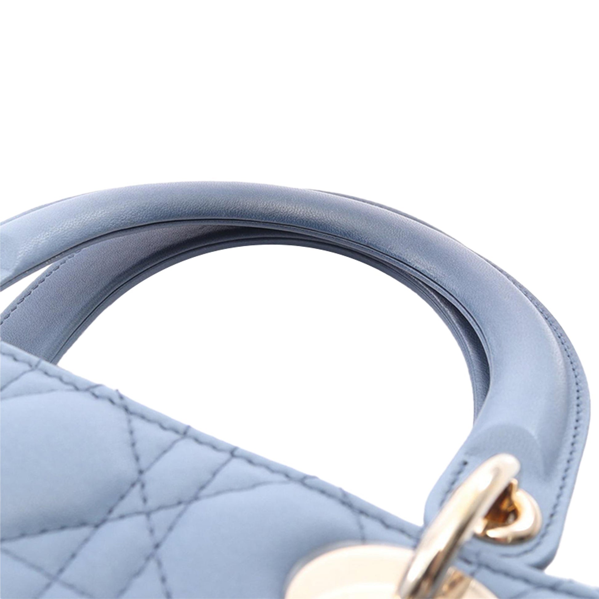 Dior Medium Ombre Lambskin Cannage Lady Dior
