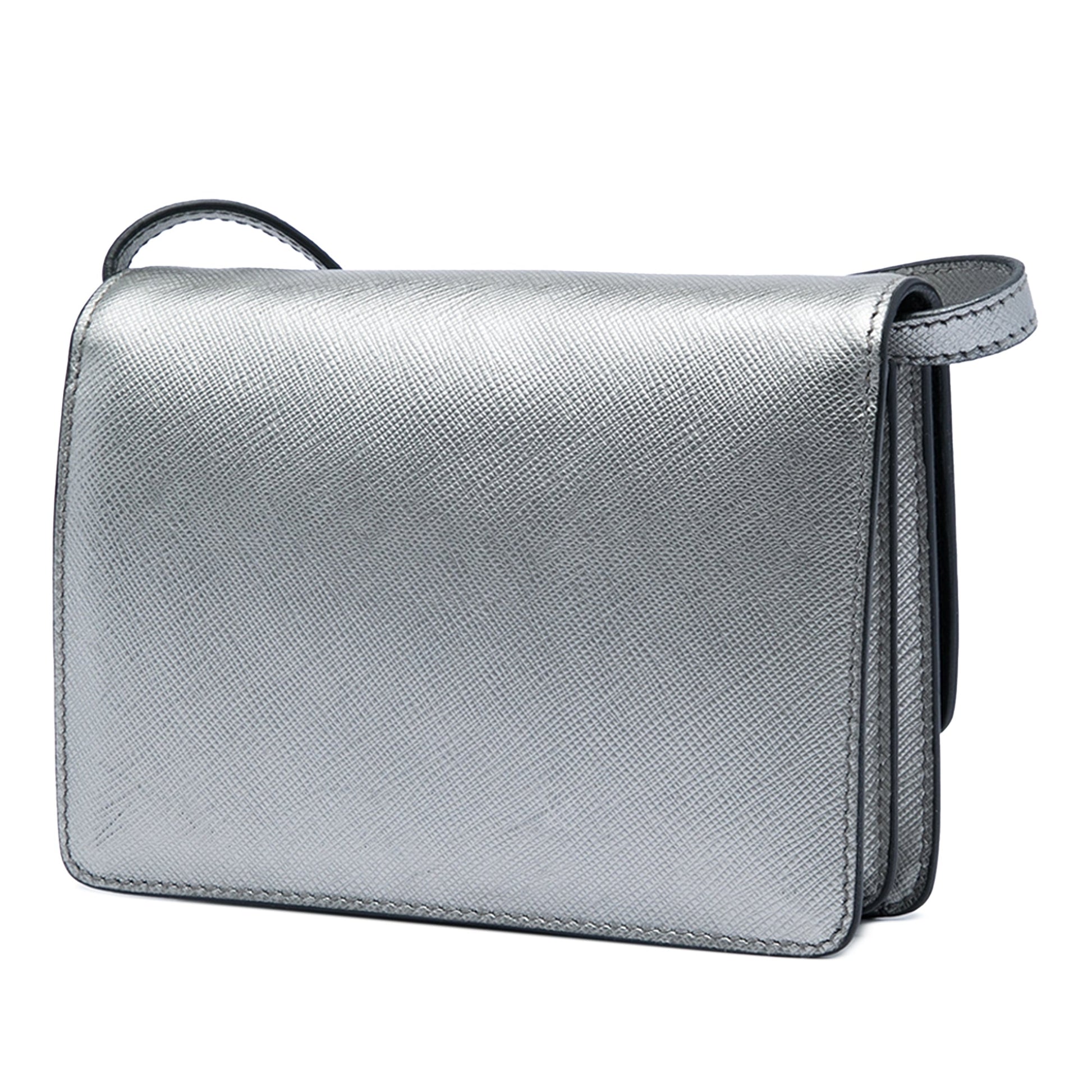 Prada Saffiano Wallet on Strap