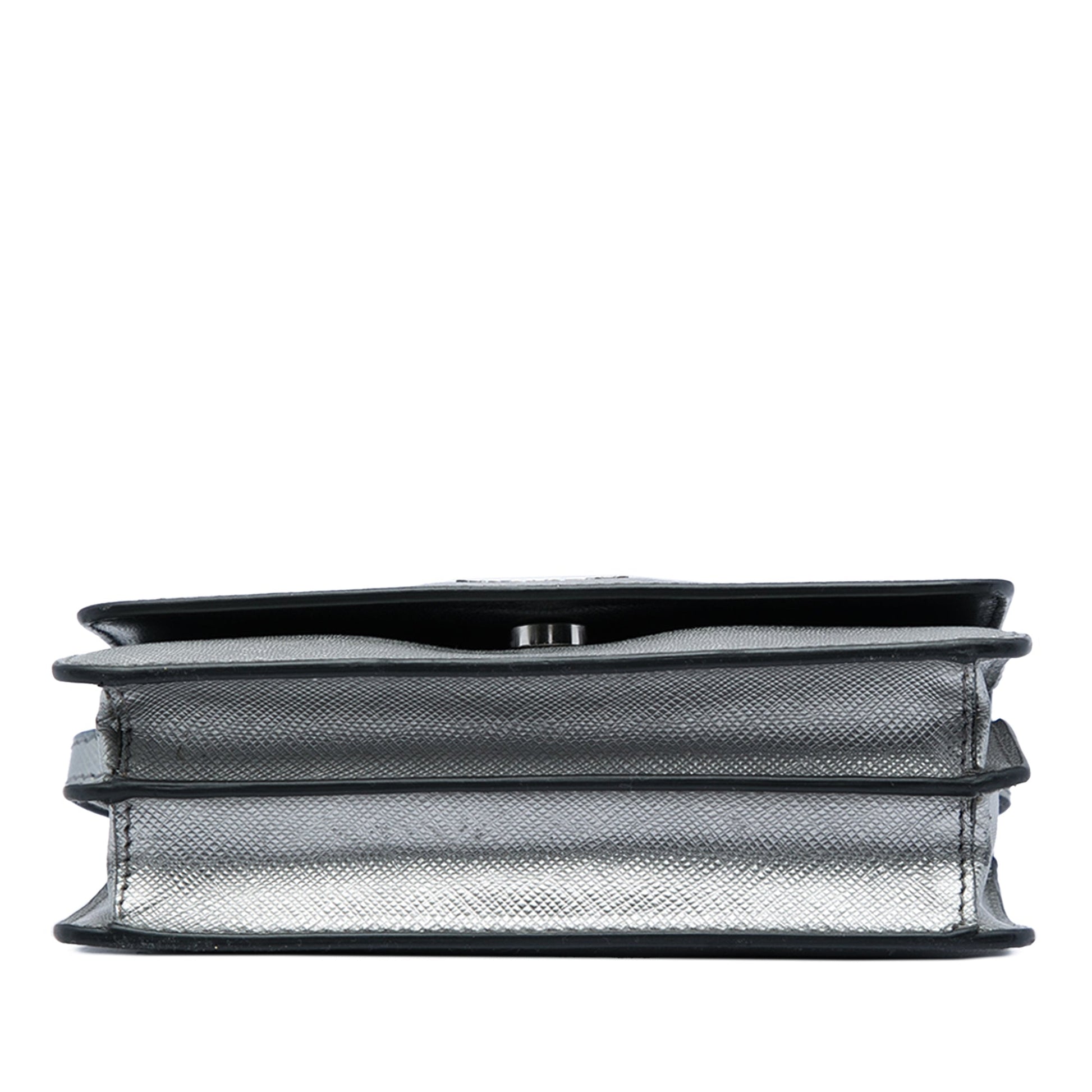 Prada Saffiano Wallet on Strap
